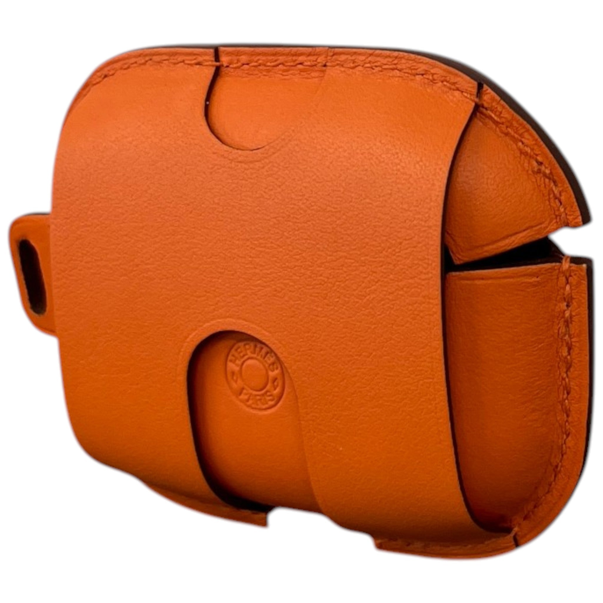 Men's Airpod Case Lanyard Orange