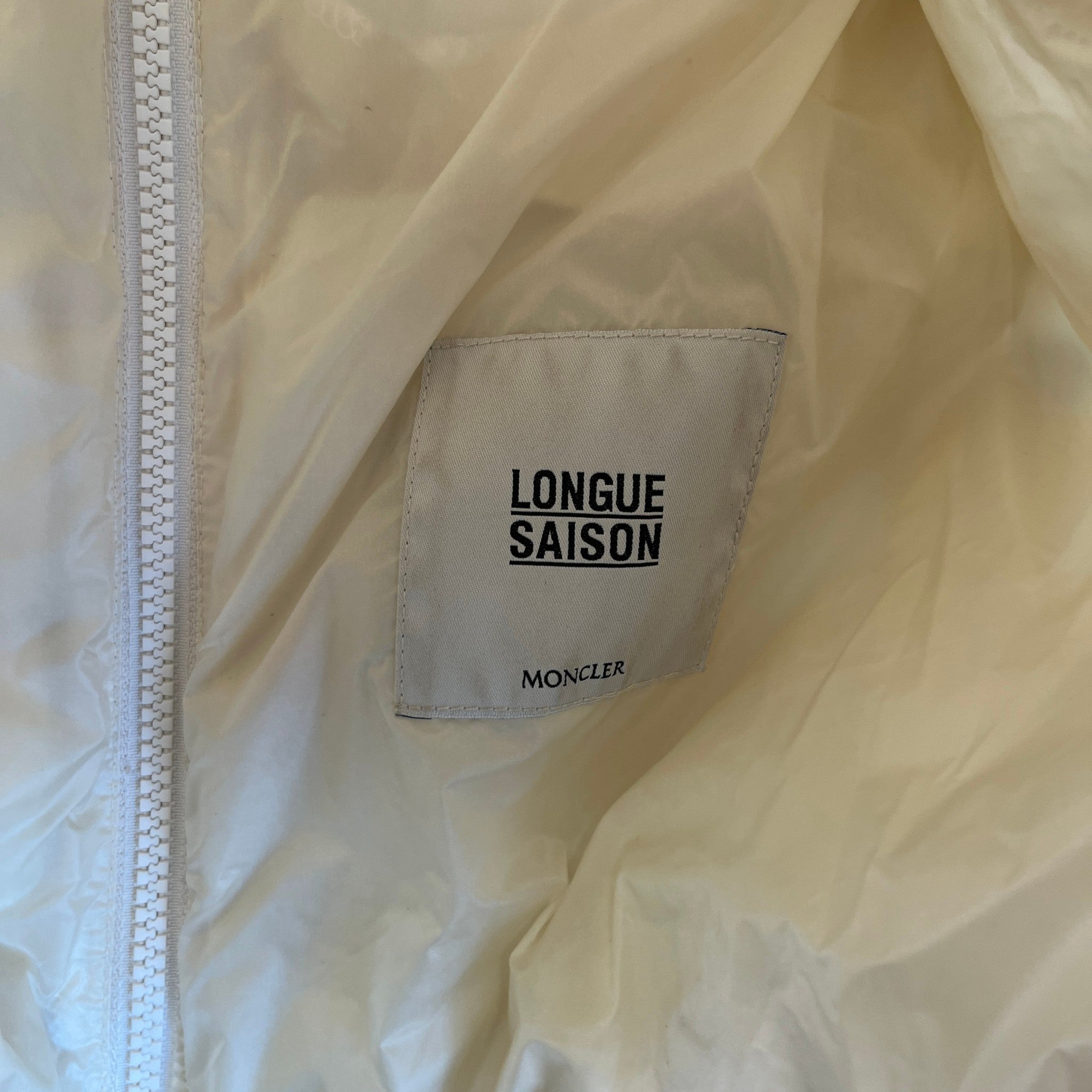 Men's Lambot Down Jacket Cream Size 1 / S