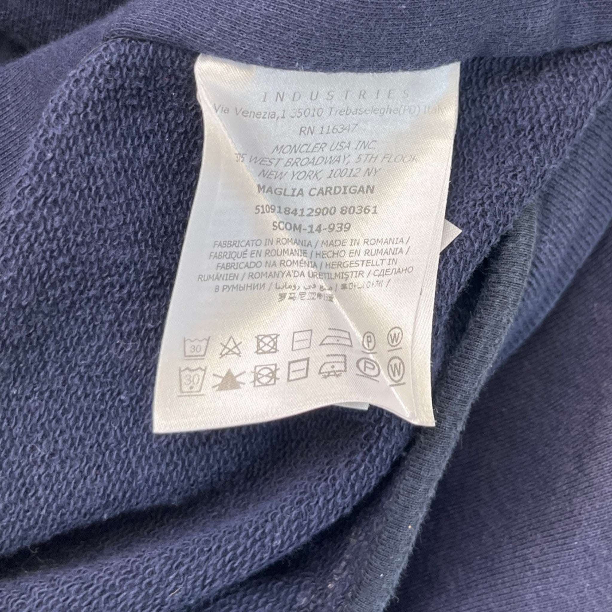Men's Maglia Jacket Navy Size M