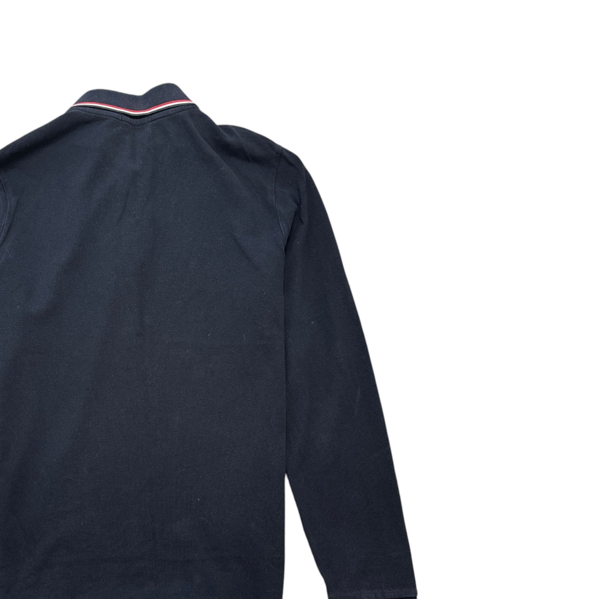 Men's Maglia Polo Shirt Navy Size M