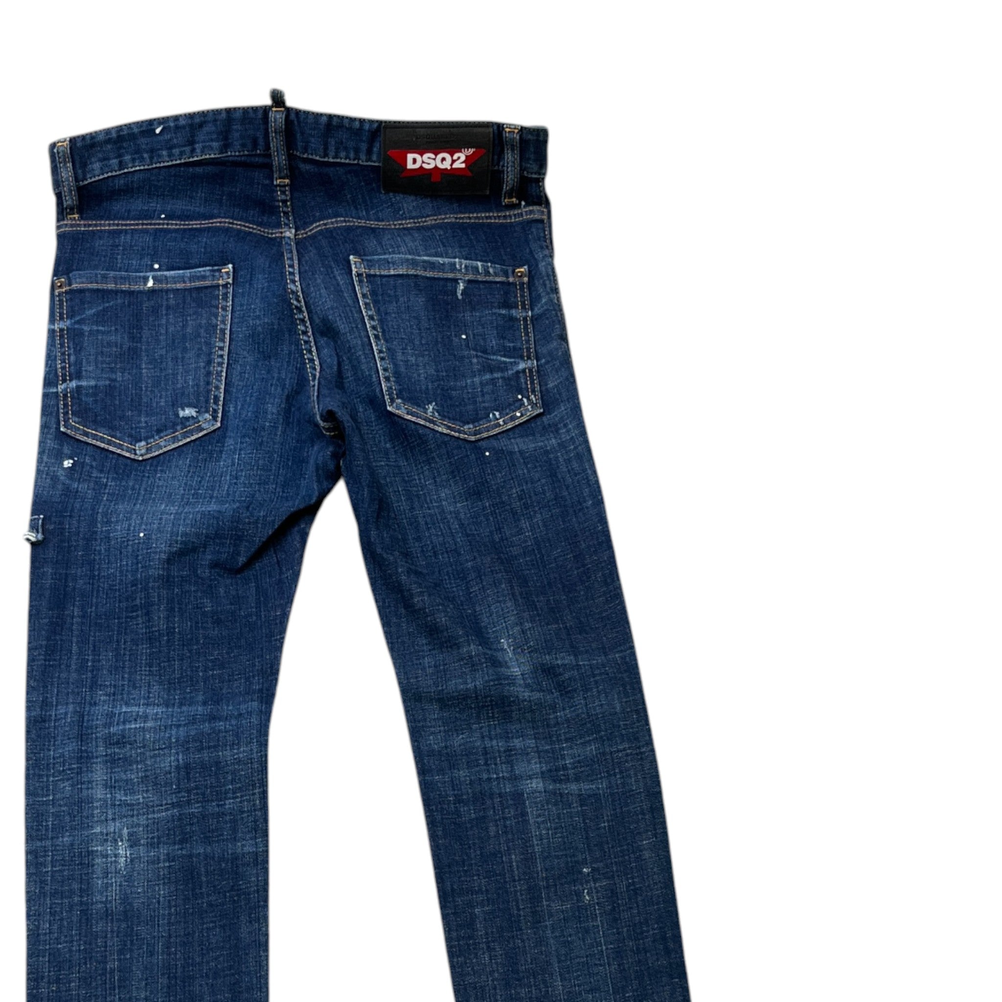 Men's Distressed Jeans Blue Size IT 46 / UK 30