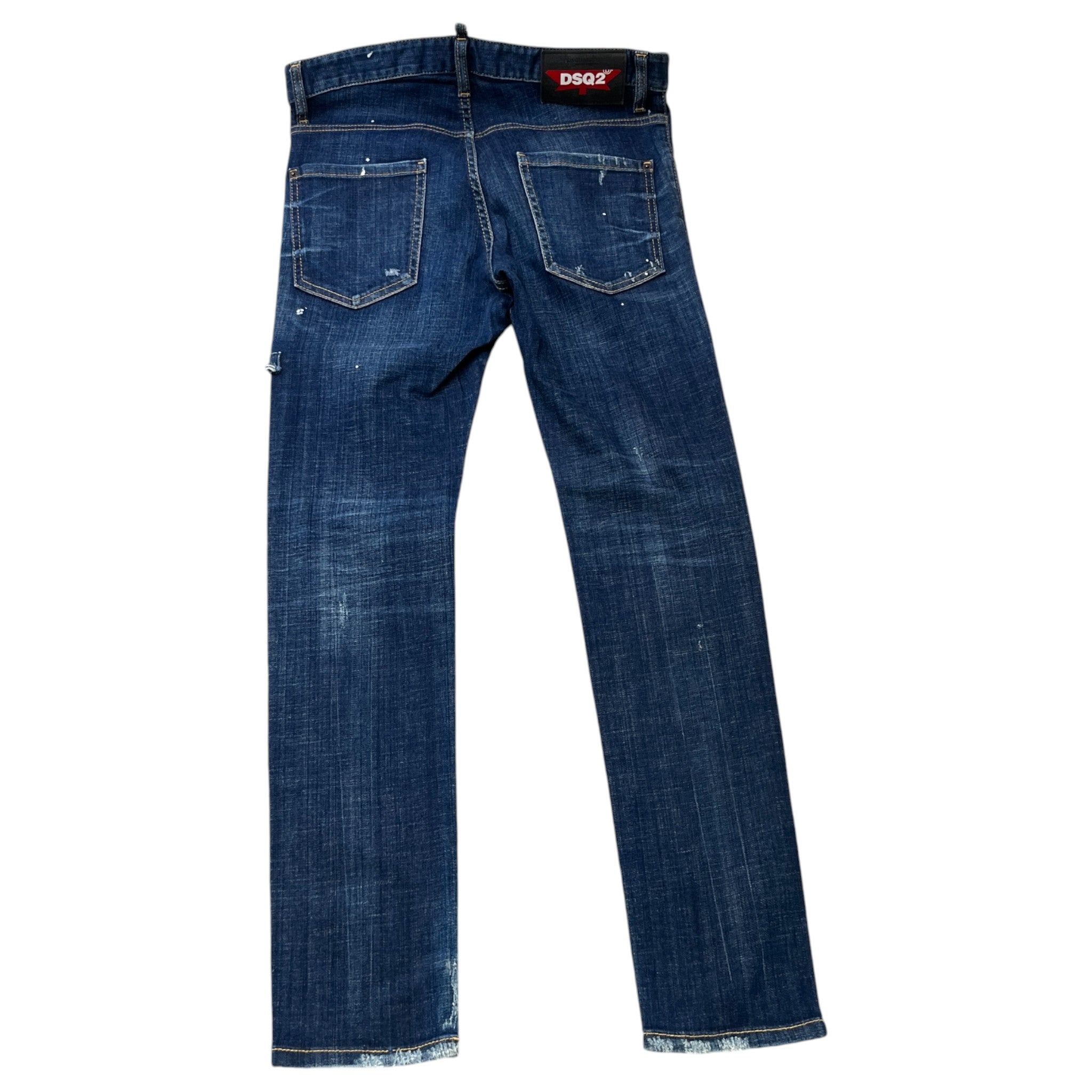 Men's Distressed Jeans Blue Size IT 46 / UK 30