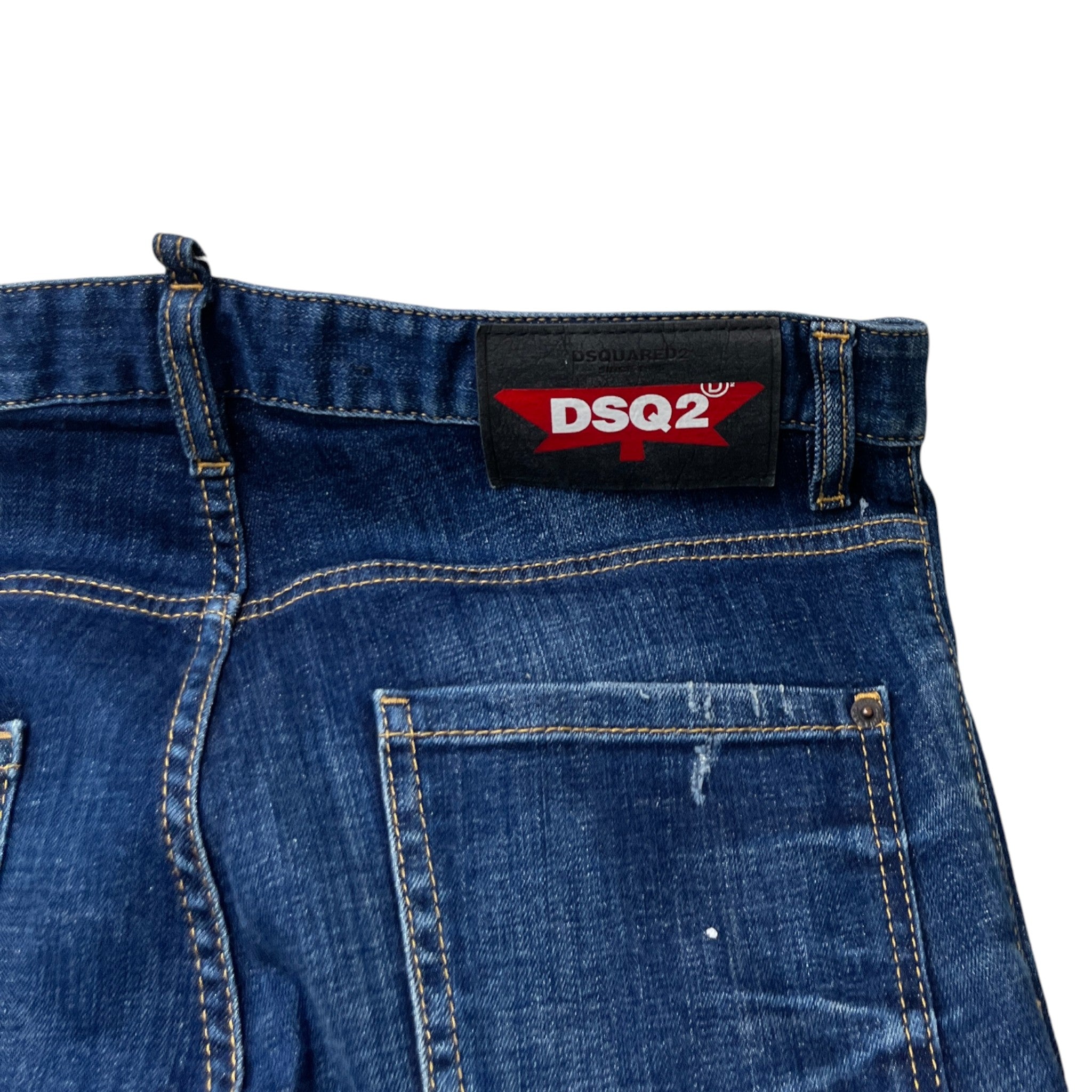 Men's Distressed Jeans Blue Size IT 46 / UK 30