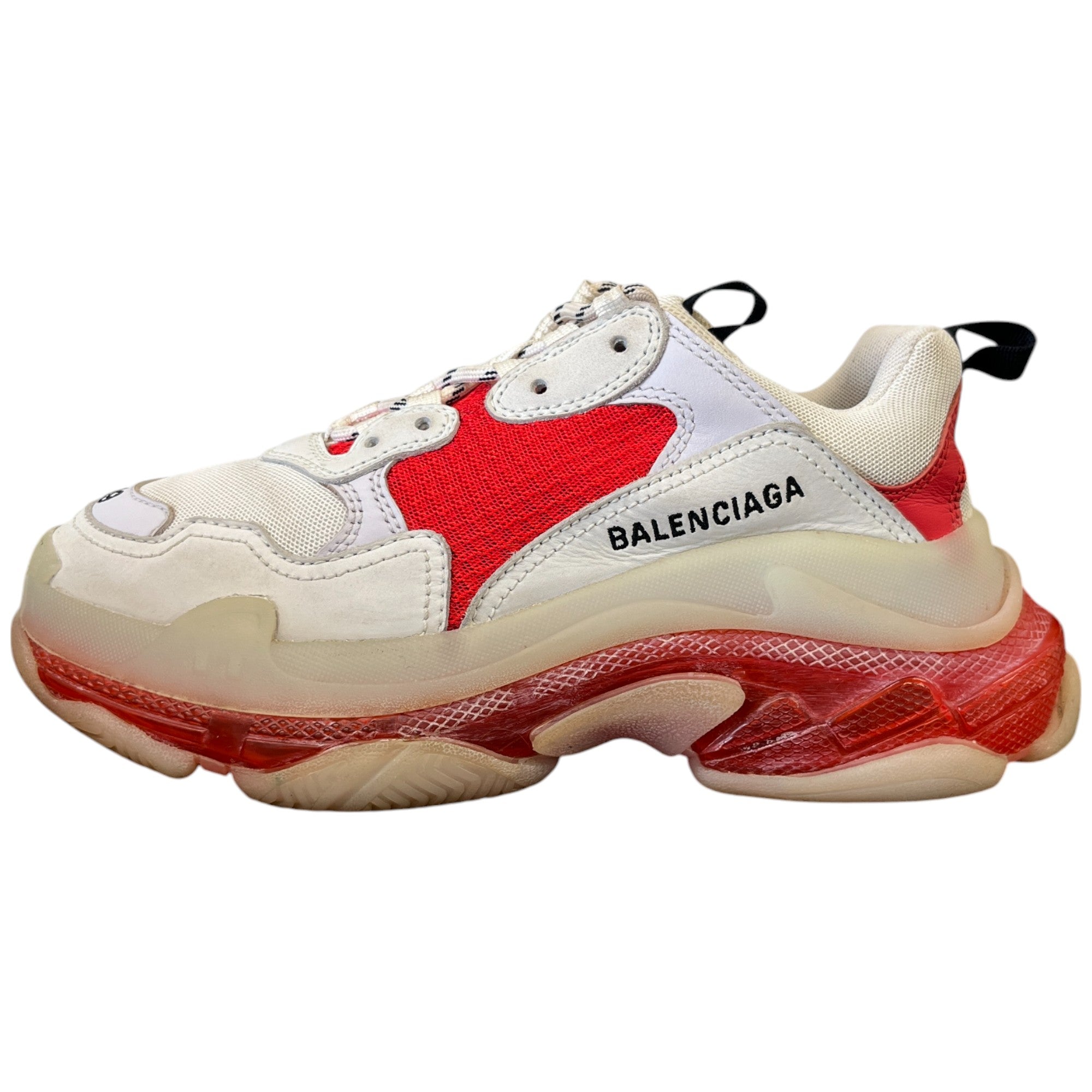Women's Triple S Low Trainers Red Size EU 39 / UK 6