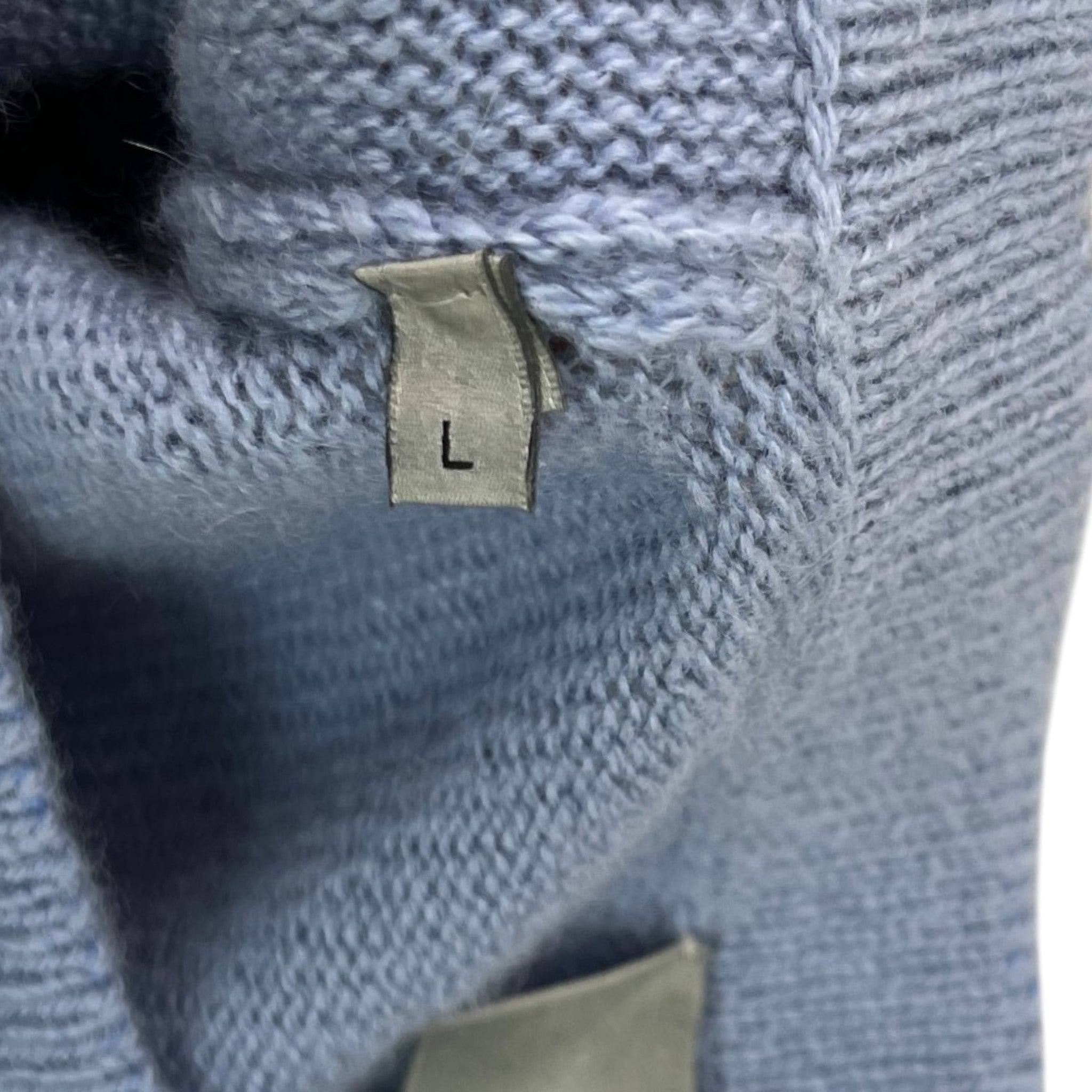 Men's Couture Cashmere Jumper Blue Size L