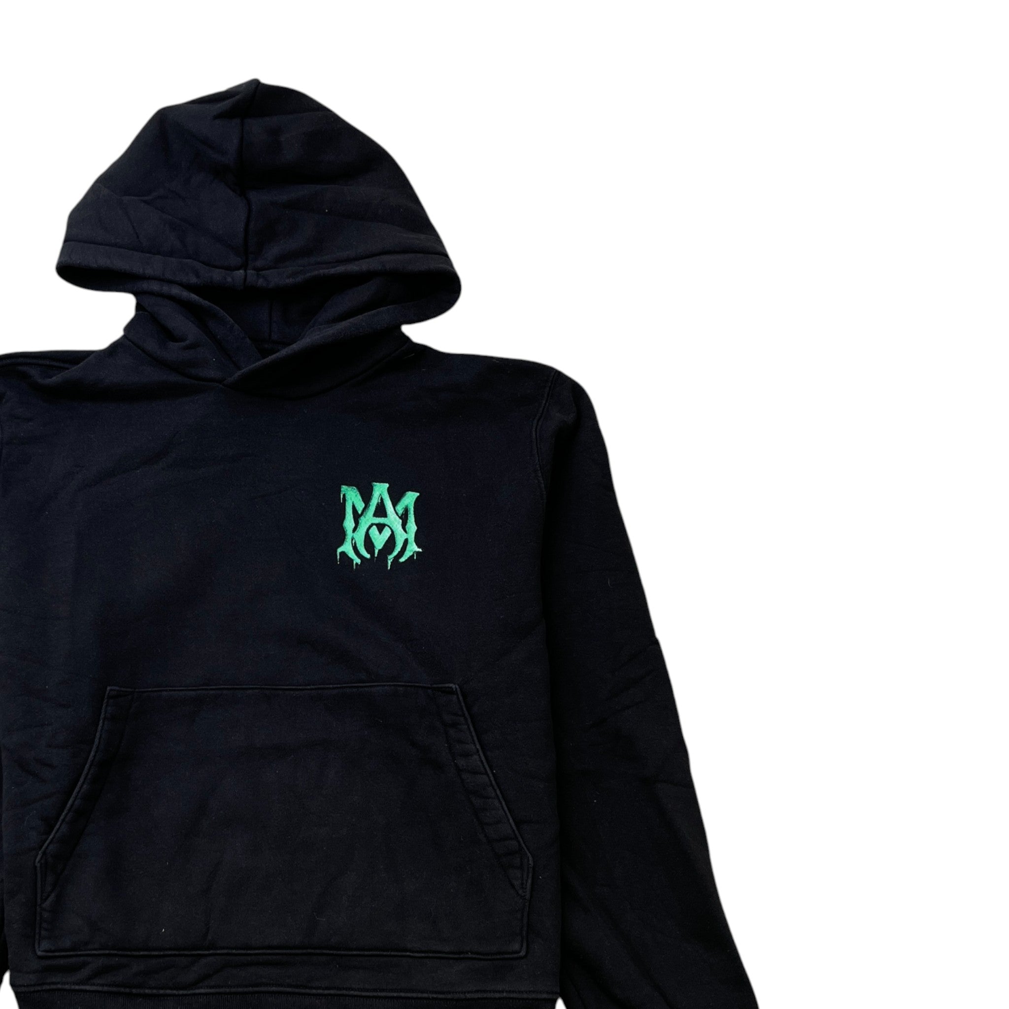 Men's M.A. Watercolour Logo Hoodie Black Size L