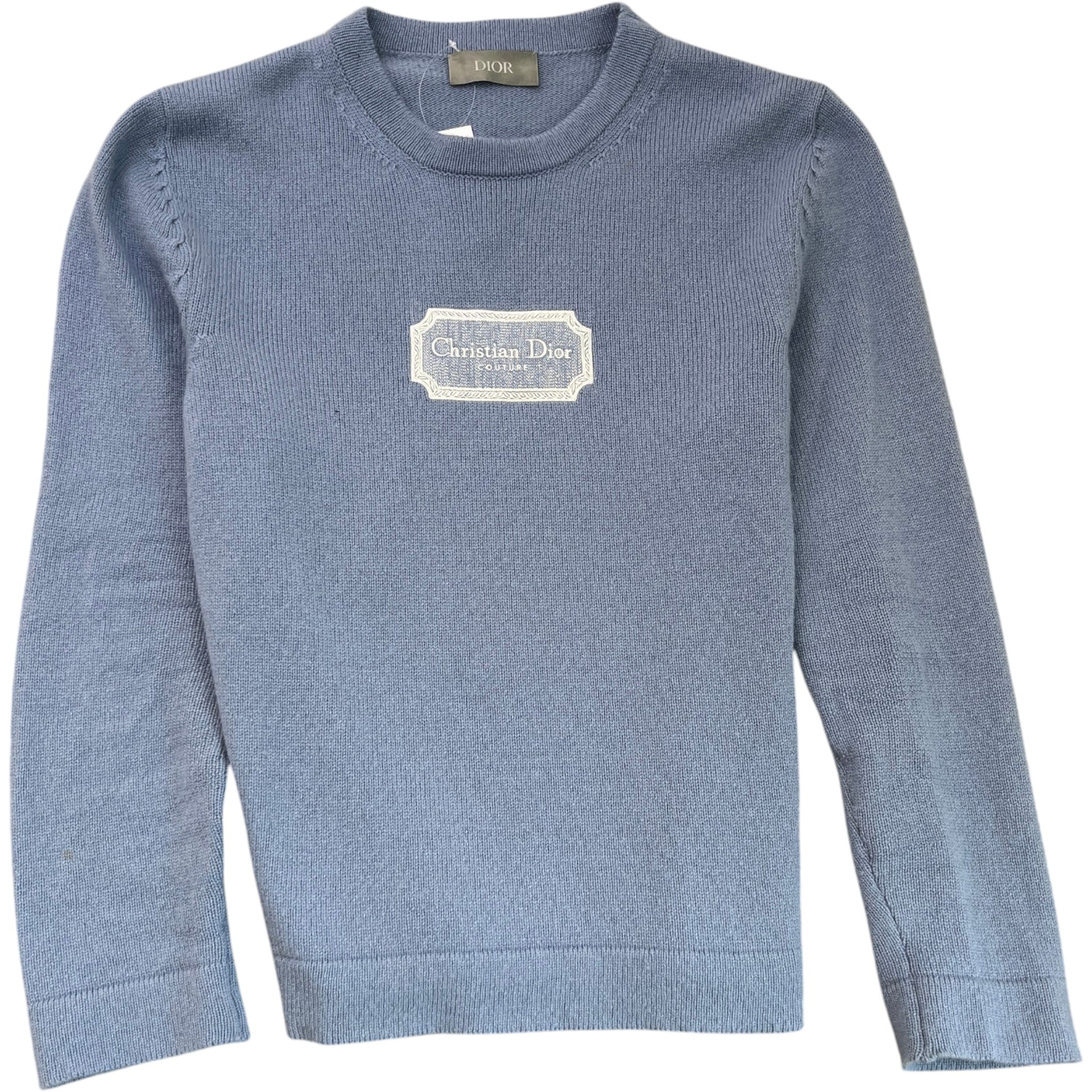 Men's Couture Cashmere Jumper Blue Size L