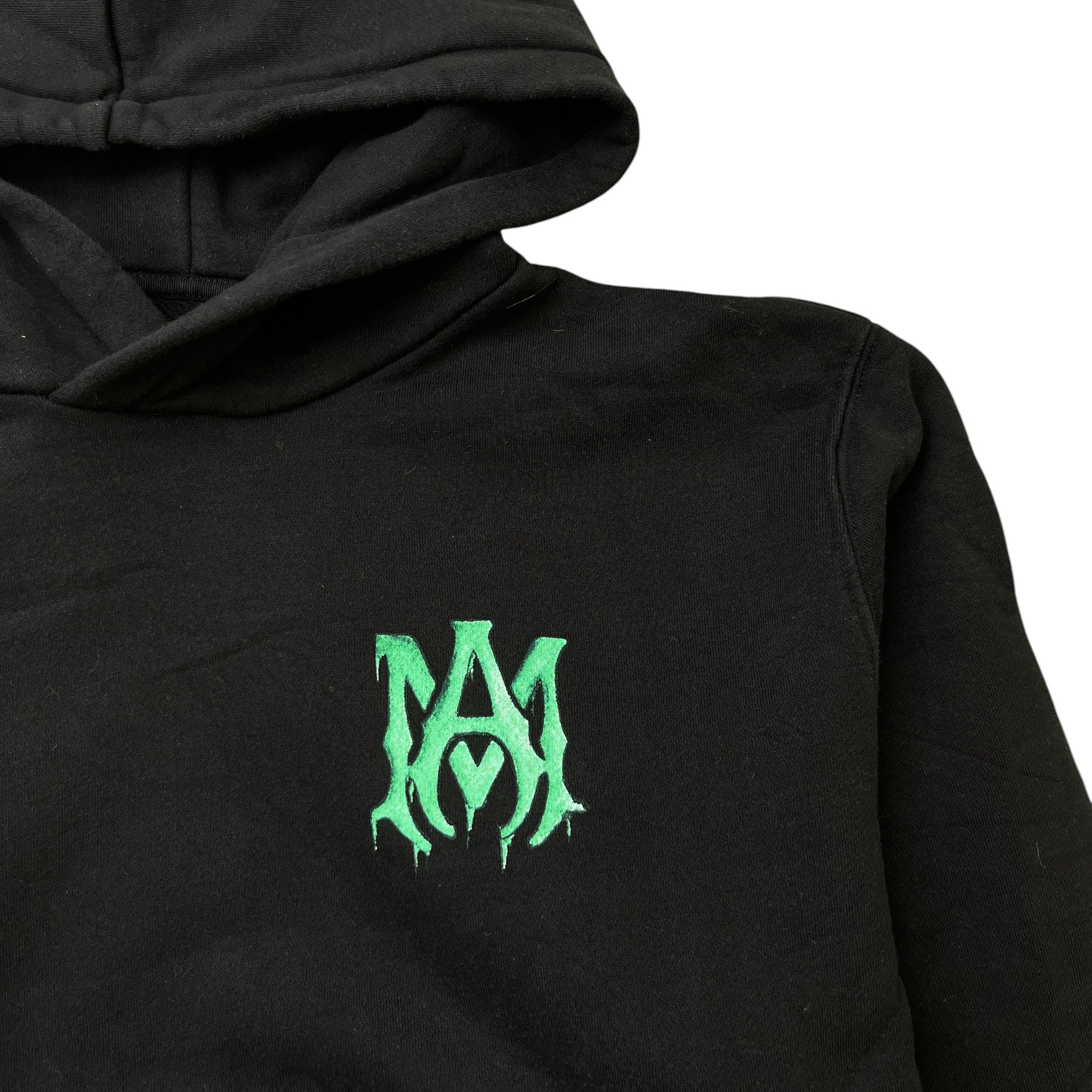 Men's M.A. Watercolour Logo Hoodie Black Size L