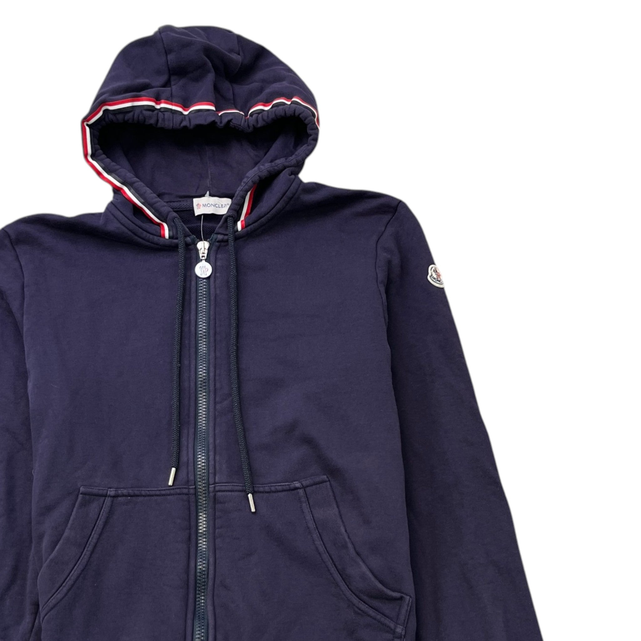 Men's Maglia Cardigan Hoodie Navy Size M