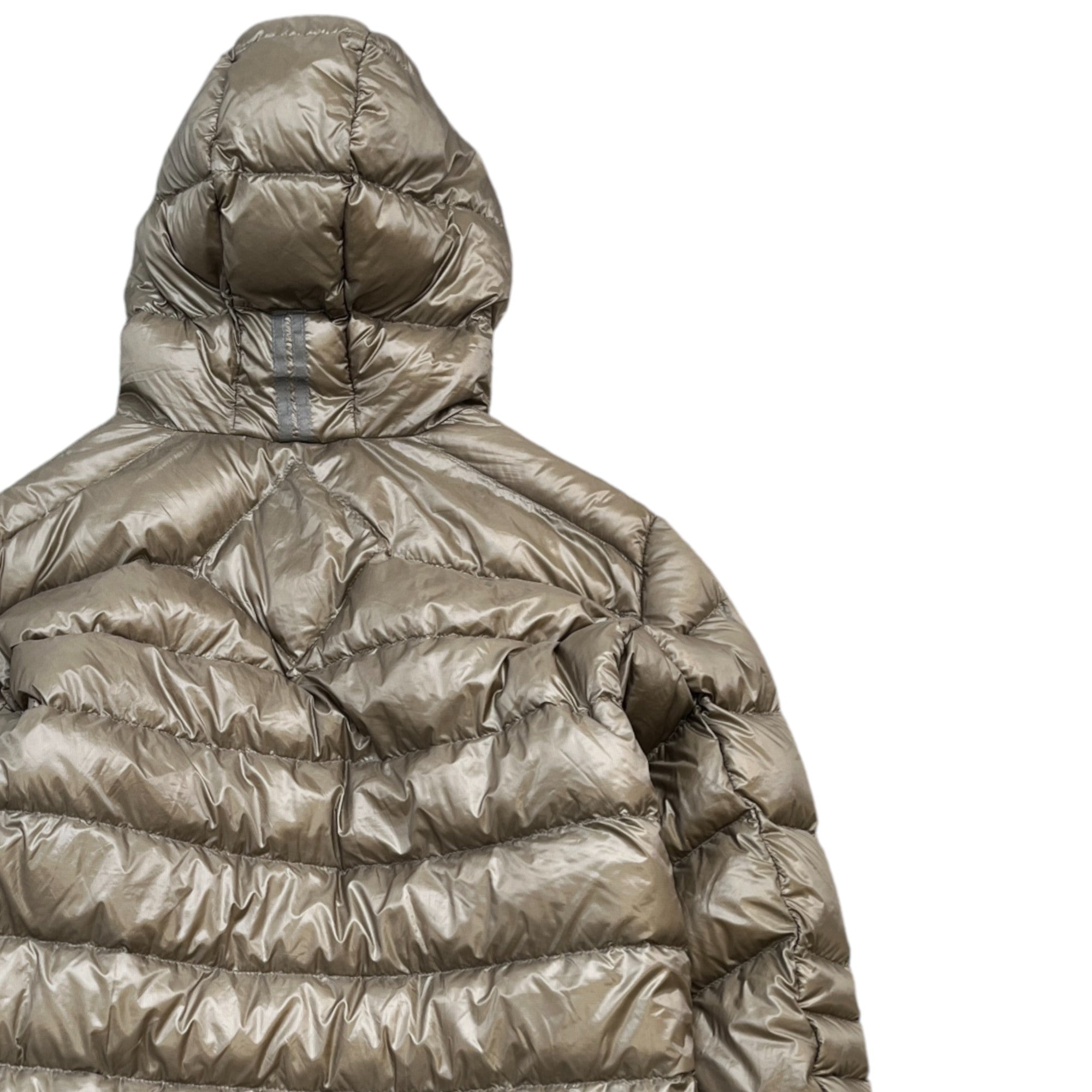 Men's Crofton Down Jacket Brown Size XL