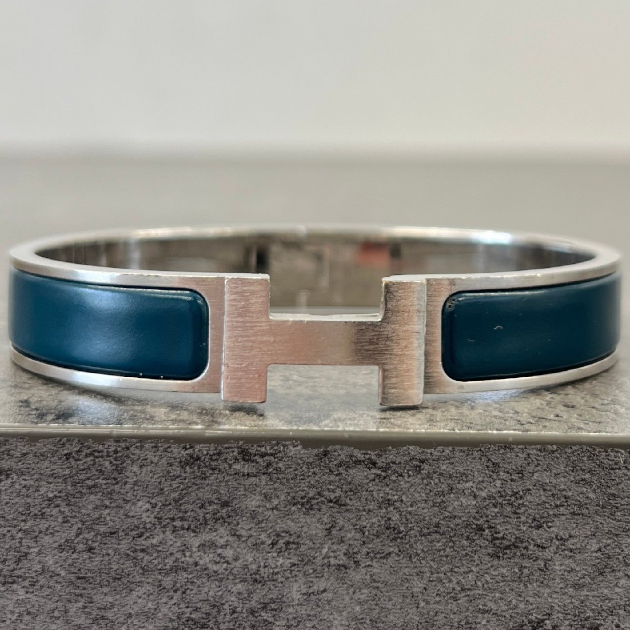 Men's Clic H Bracelet Green