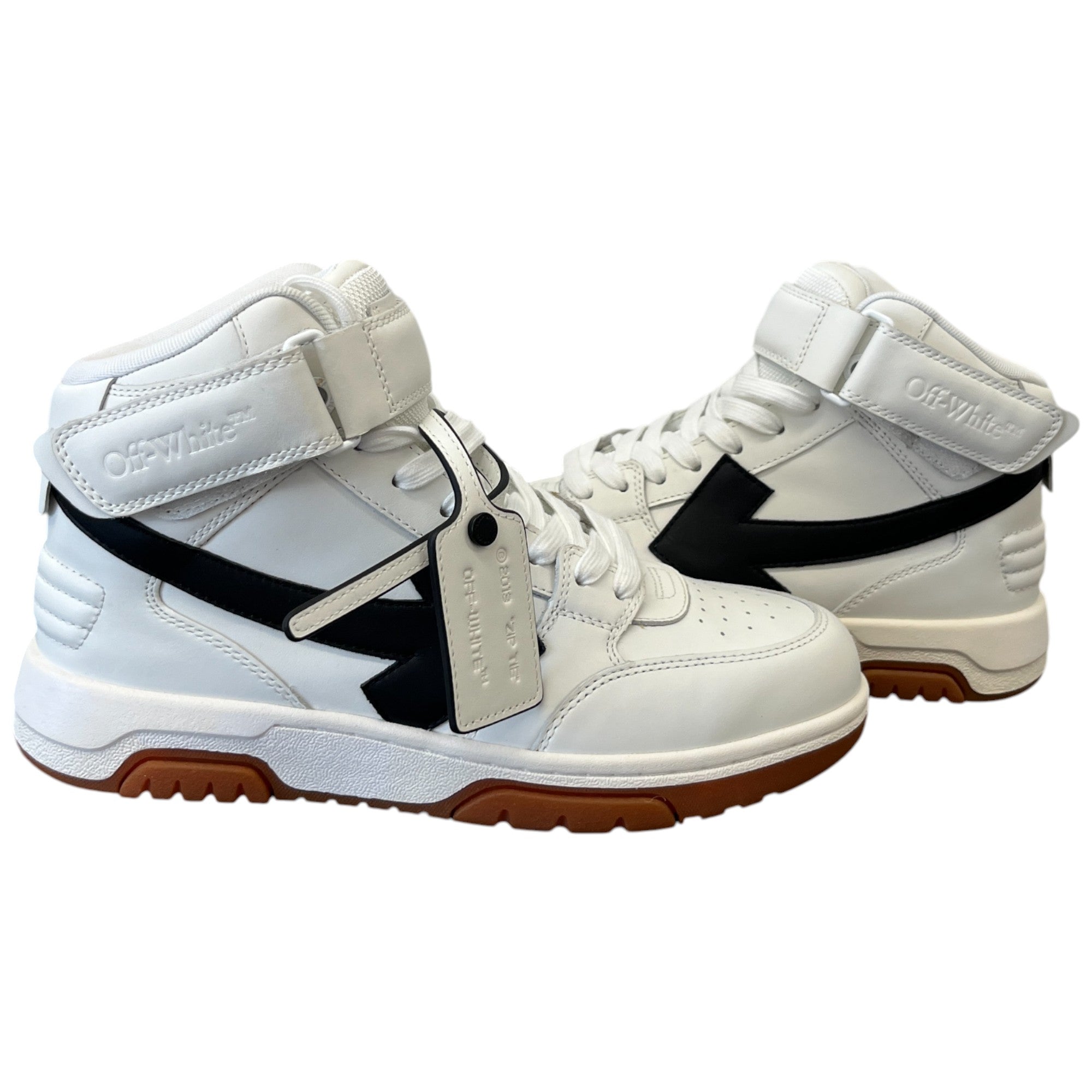 Women's Out Of Office High Trainers White Size EU 40 / UK 7