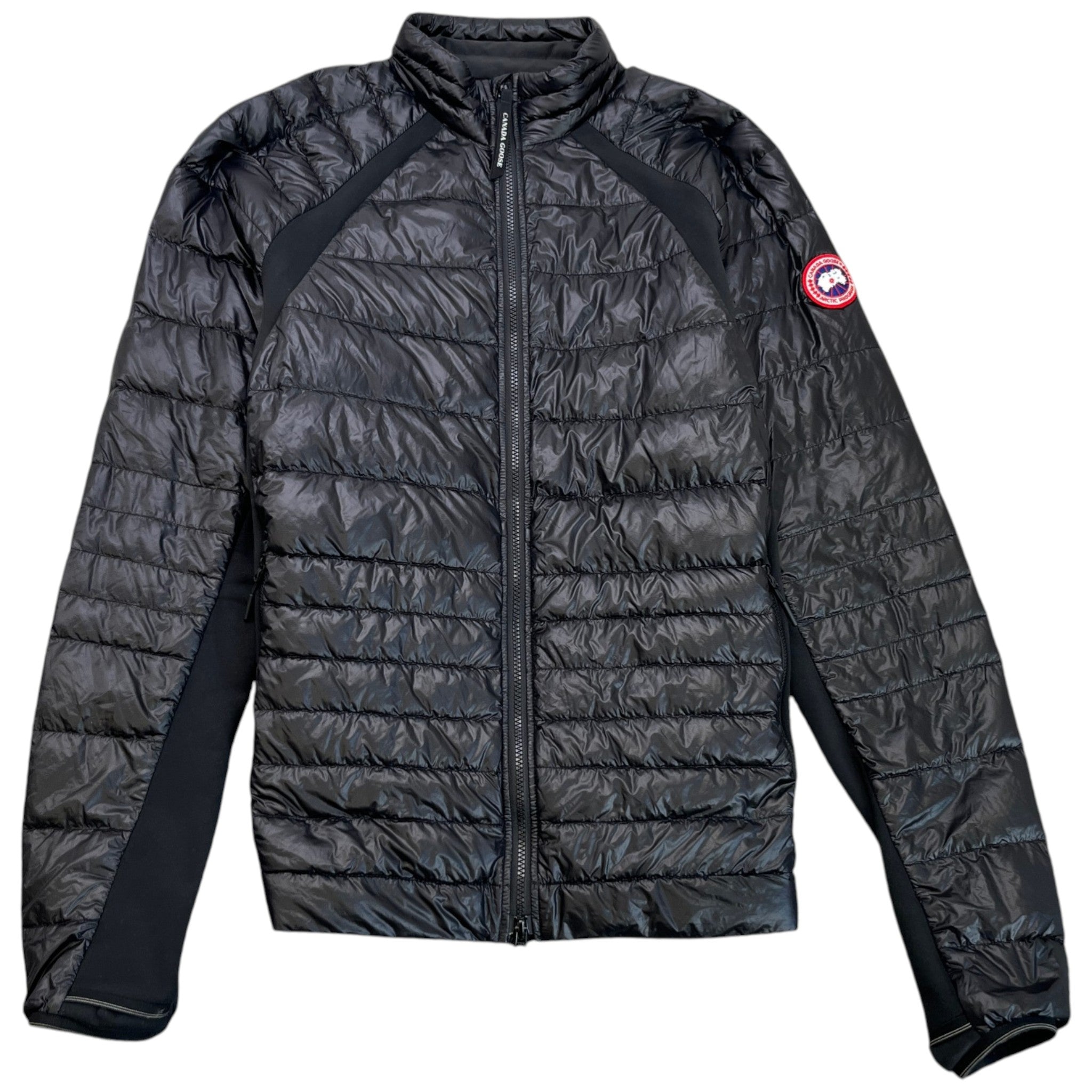 Men's Hybridge Lite Hoody Down Jacket Black Size XL