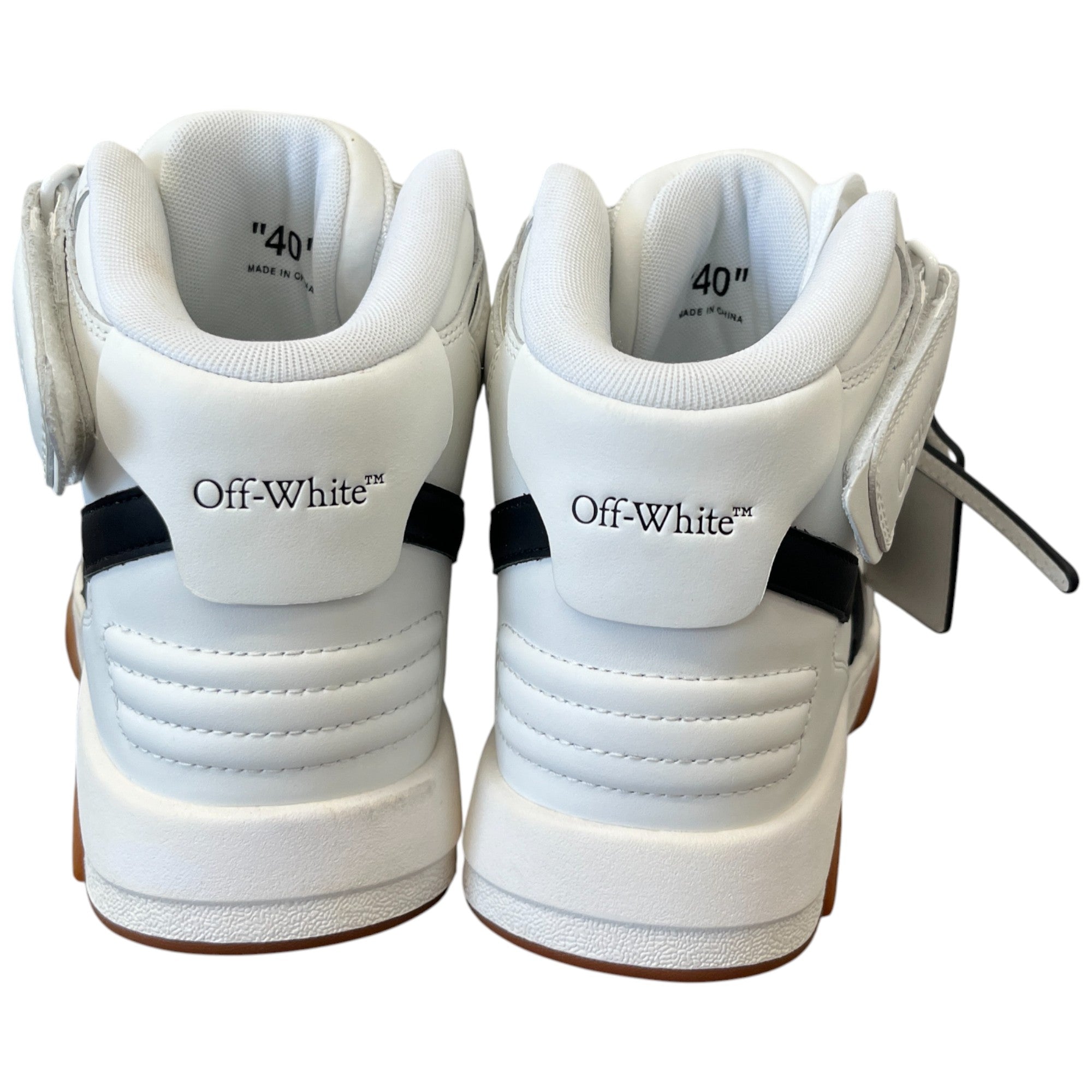 Women's Out Of Office High Trainers White Size EU 40 / UK 7