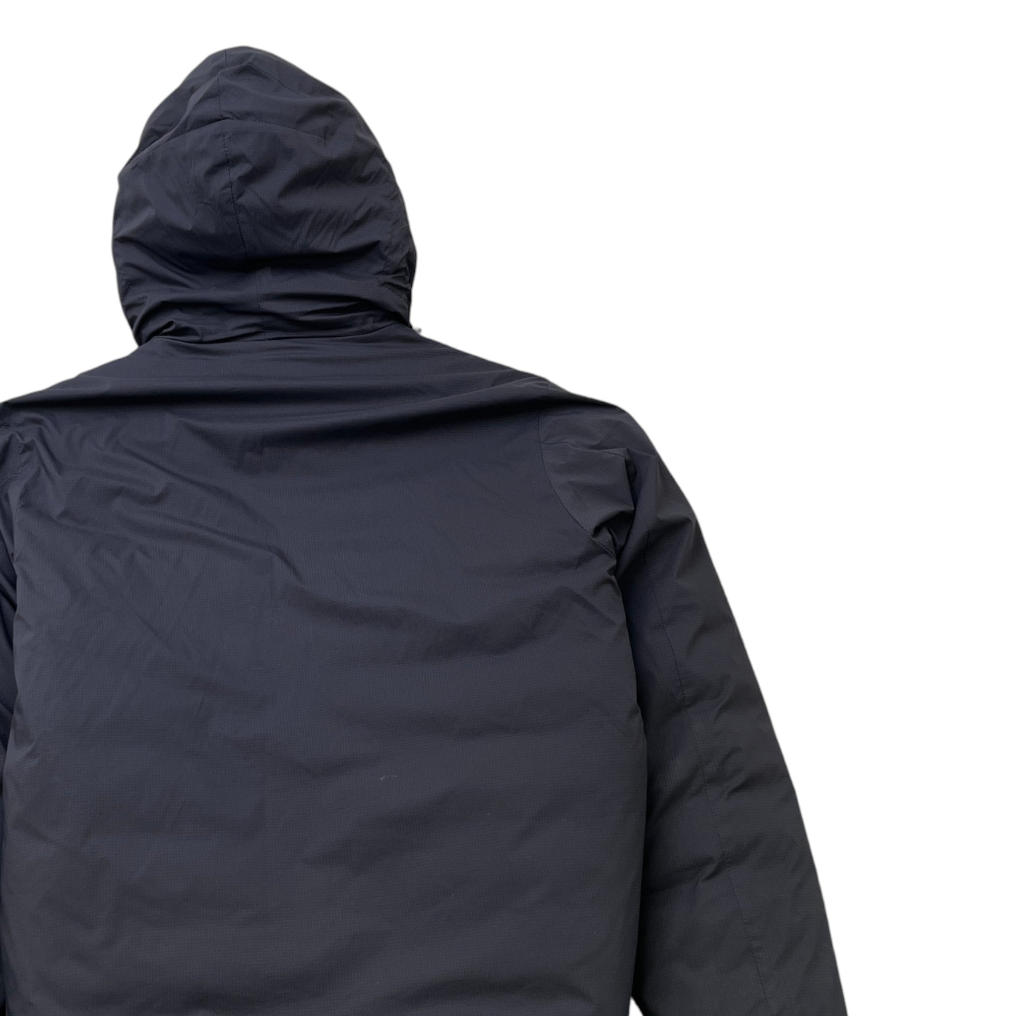 Men's Lodge Hoody Down Jacket Black Size M