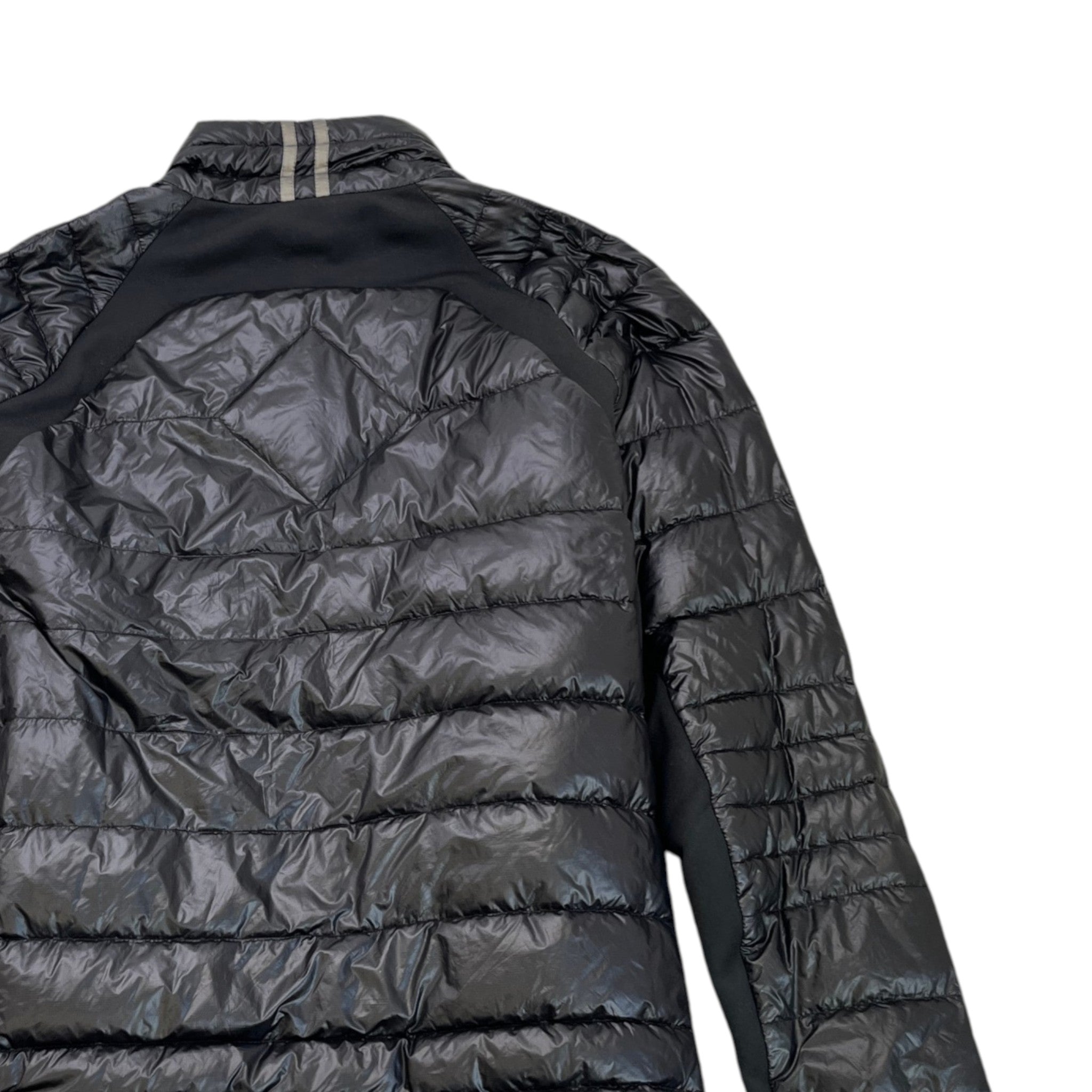 Men's Hybridge Lite Hoody Down Jacket Black Size XL
