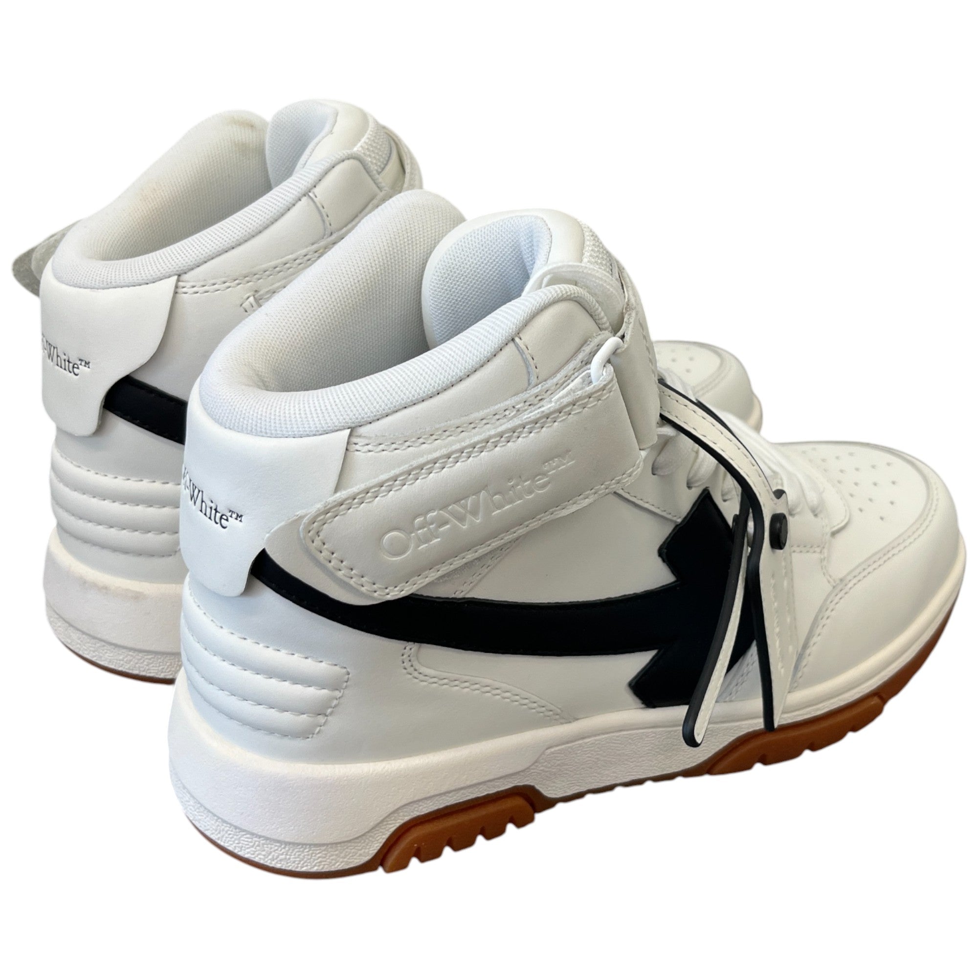 Women's Out Of Office High Trainers White Size EU 40 / UK 7