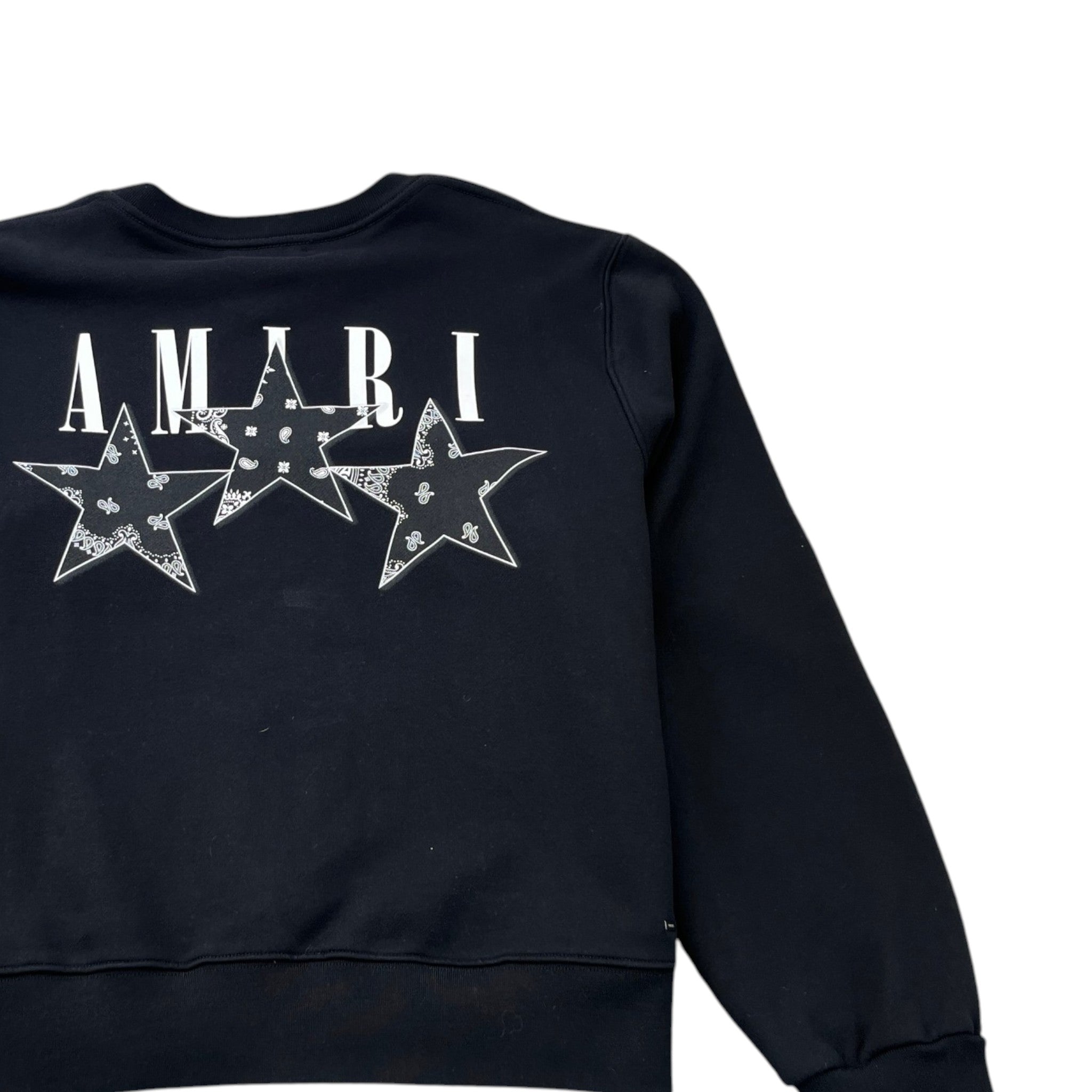 Men's Star Logo Sweatshirt Black Size XXL