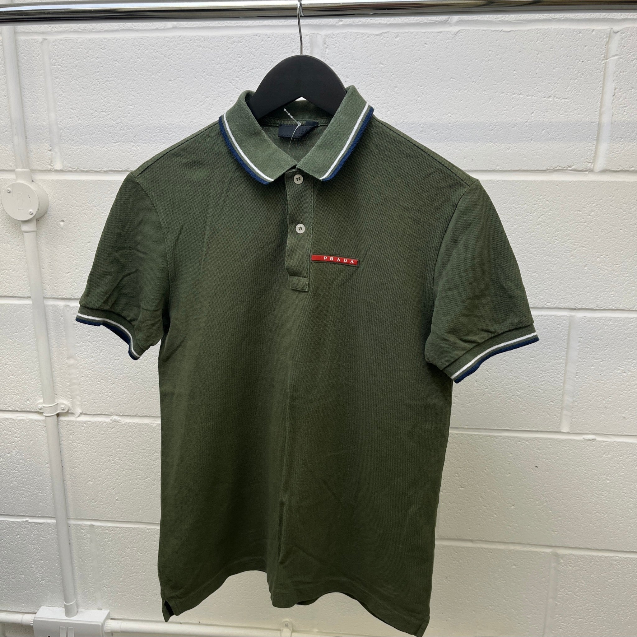 Men's Linea Rossa Polo Shirt Khaki Size M