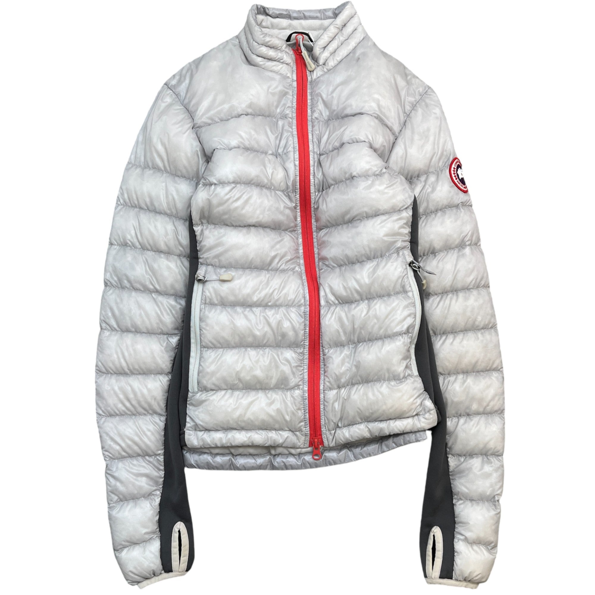 Women's Hybridge Lite Down Jacket Silver Size M