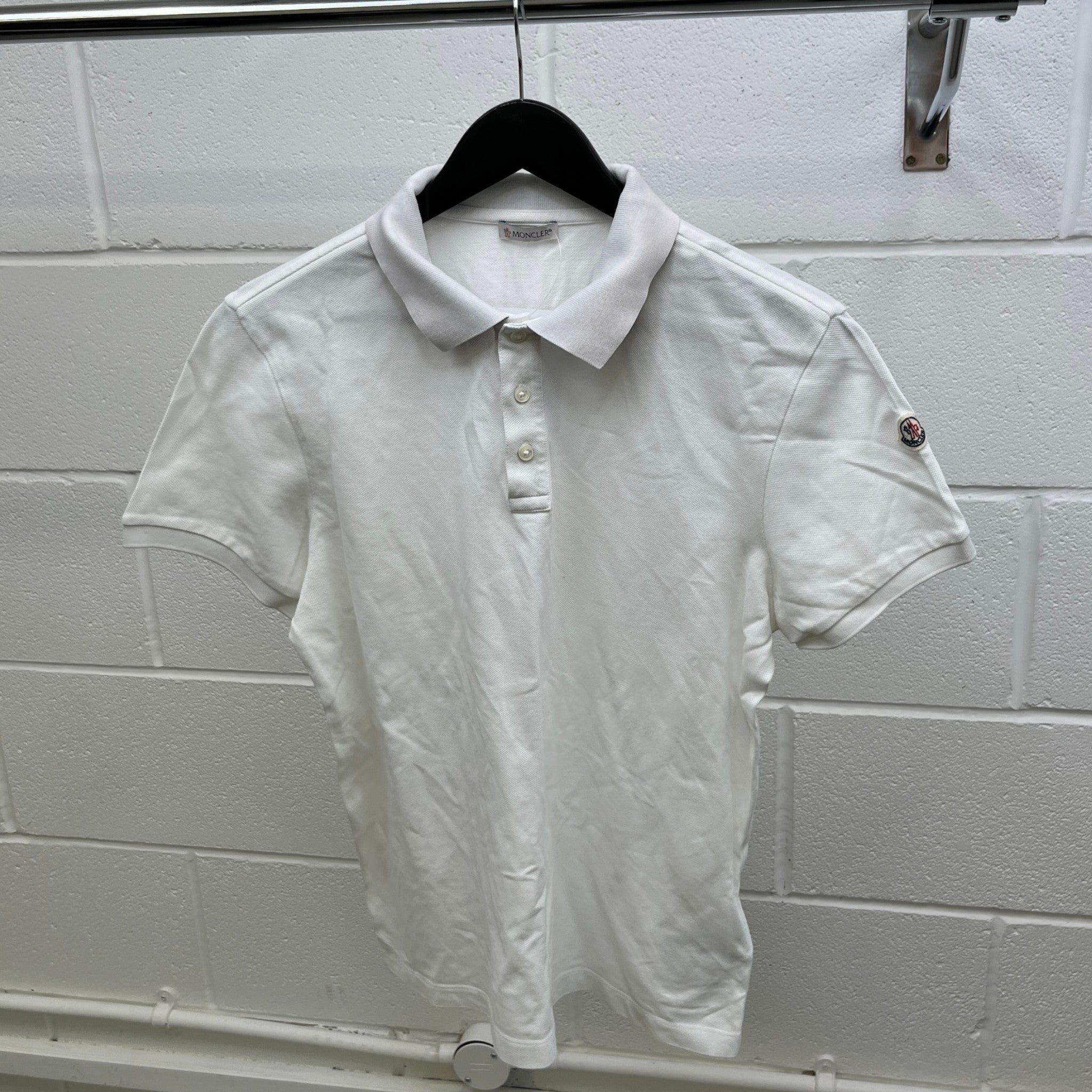 Men's Maglia Polo Shirt White Size M