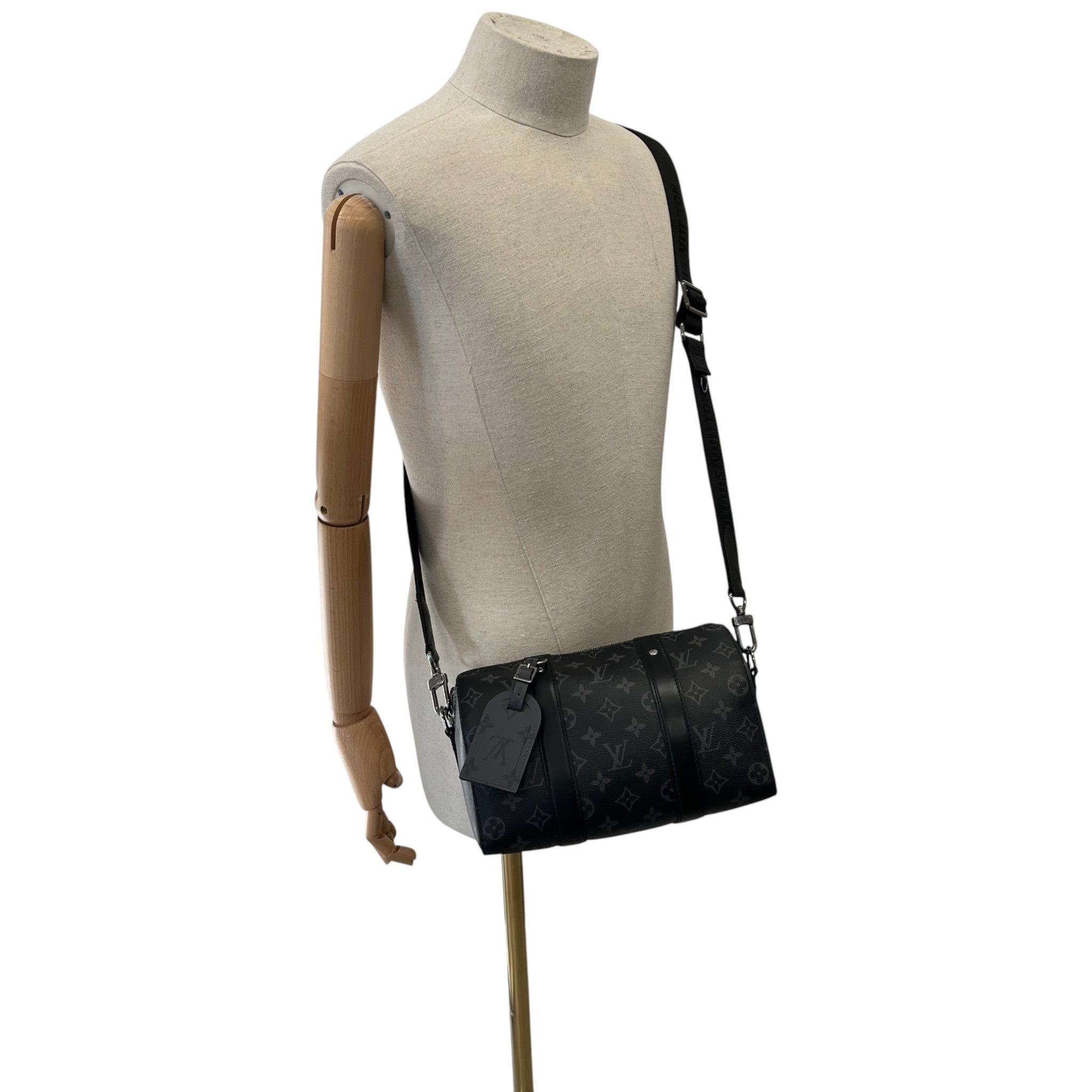 Men's Monogram Eclipse Keepall 25 Bag Black