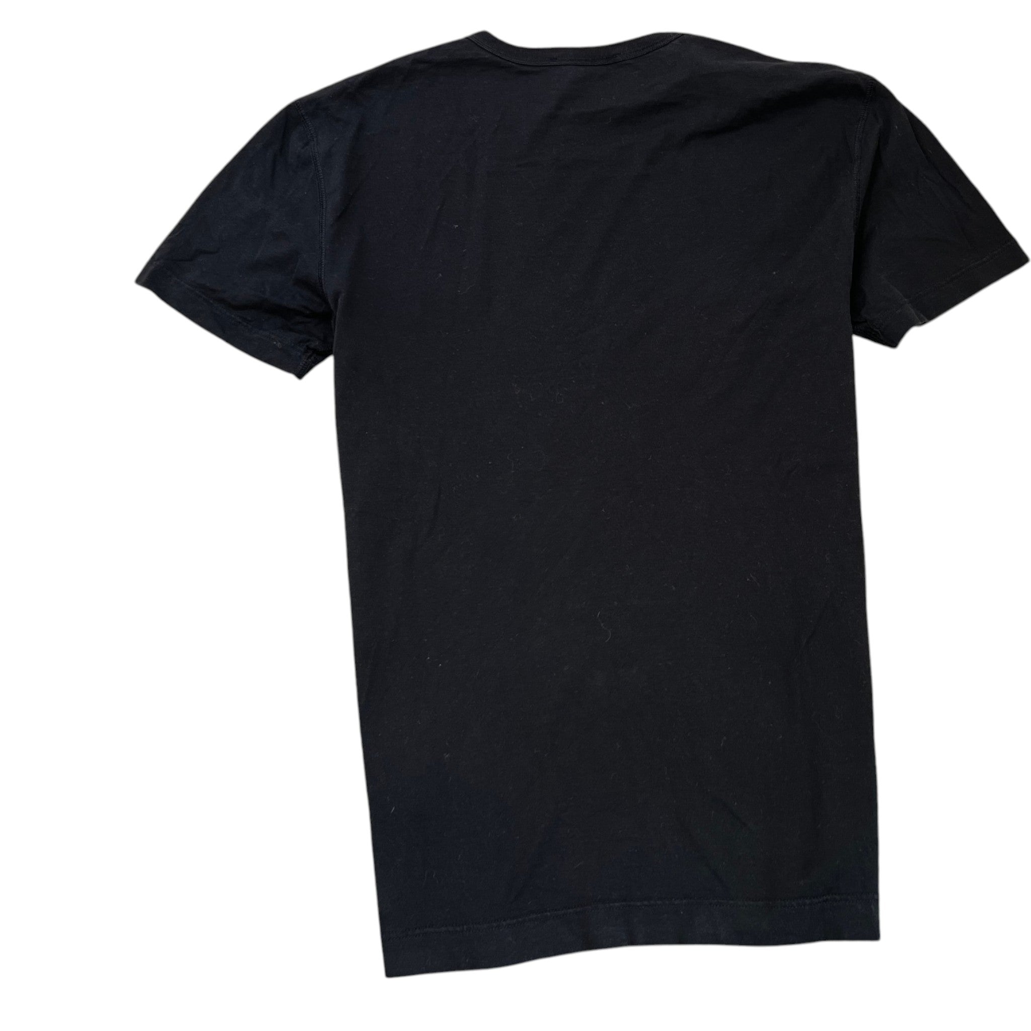 Men's Plaque Logo T-Shirt Black Size IT 46 / UK S