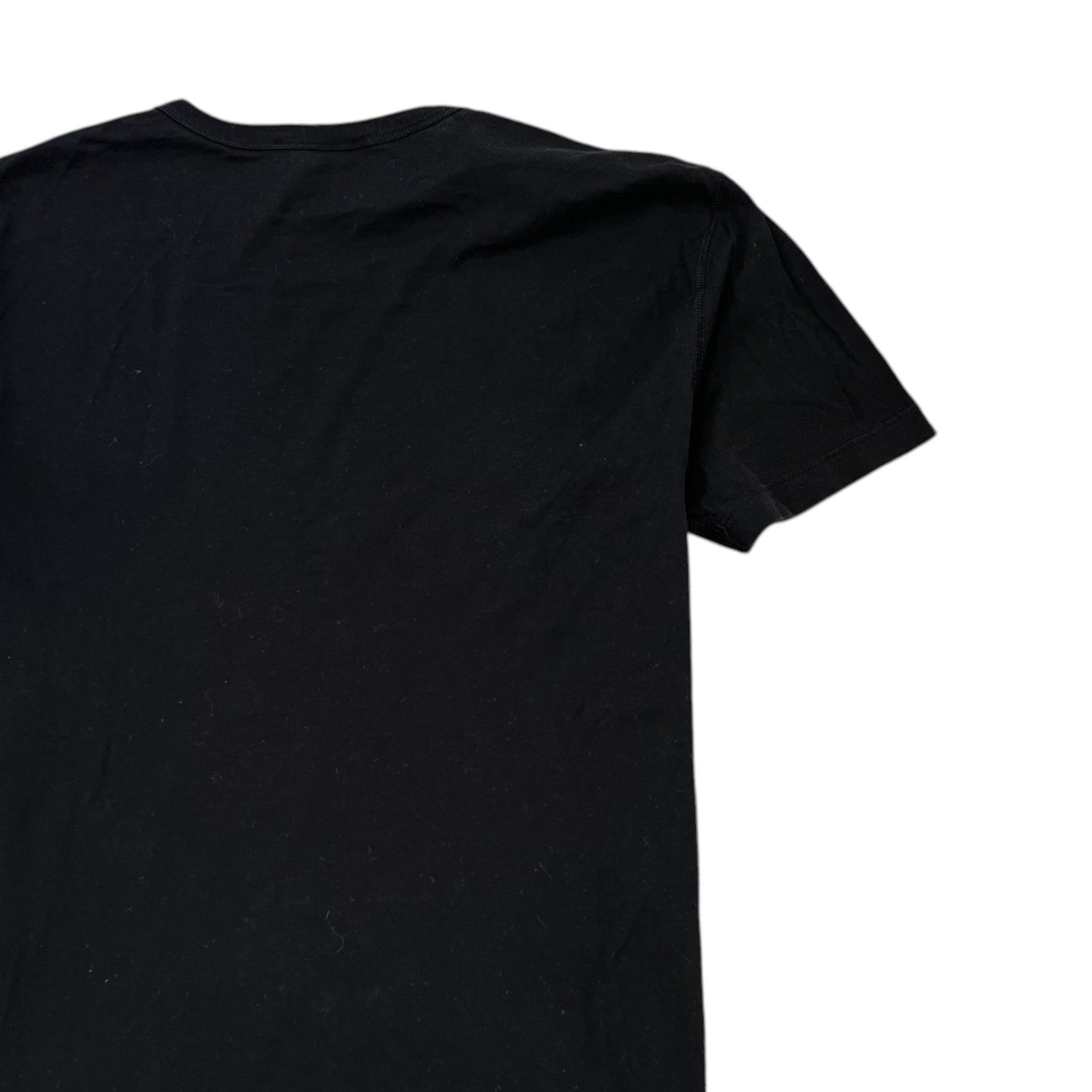 Men's Plaque Logo T-Shirt Black Size IT 46 / UK S