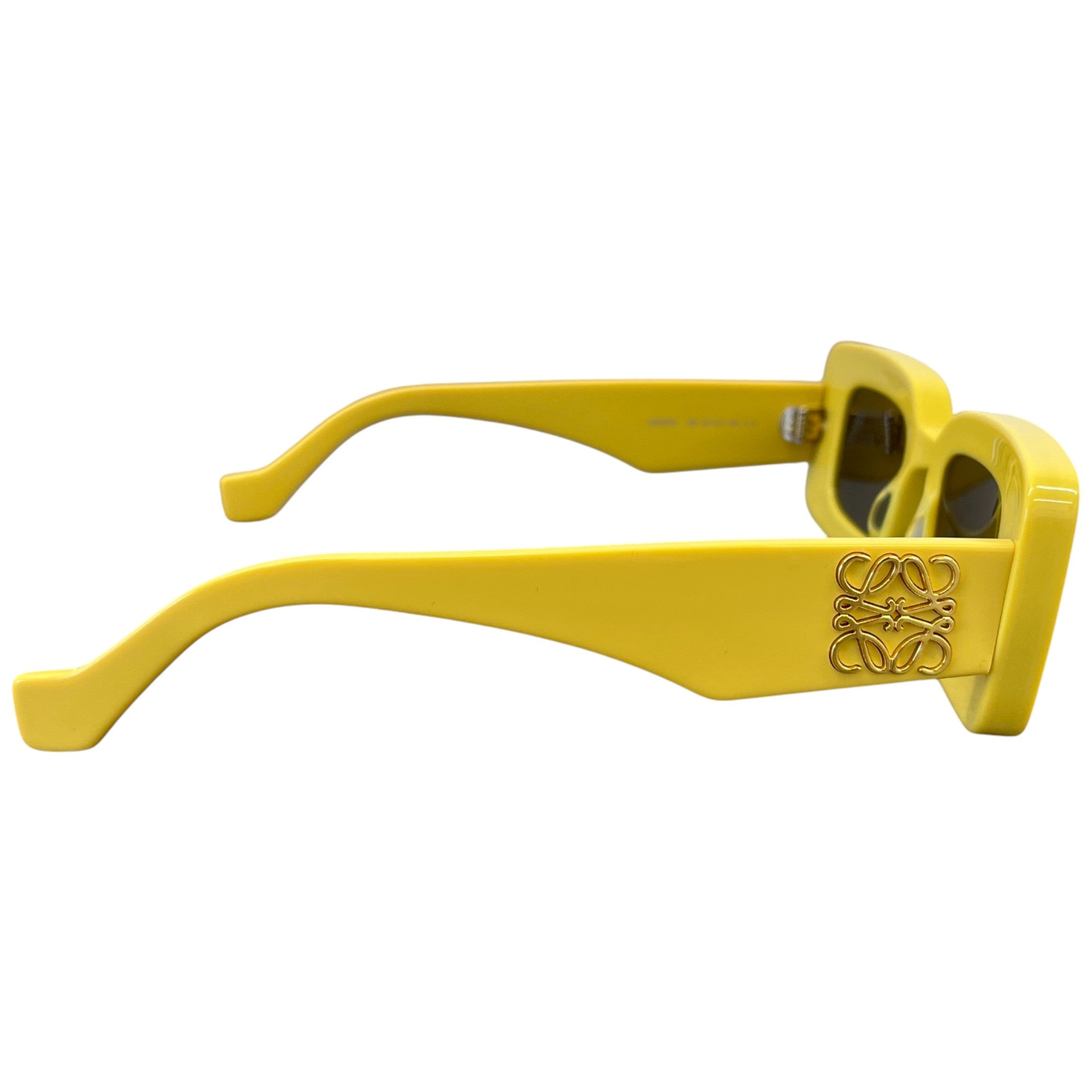 Women's Lw401011 Anagram Logo Sunglasses Yellow