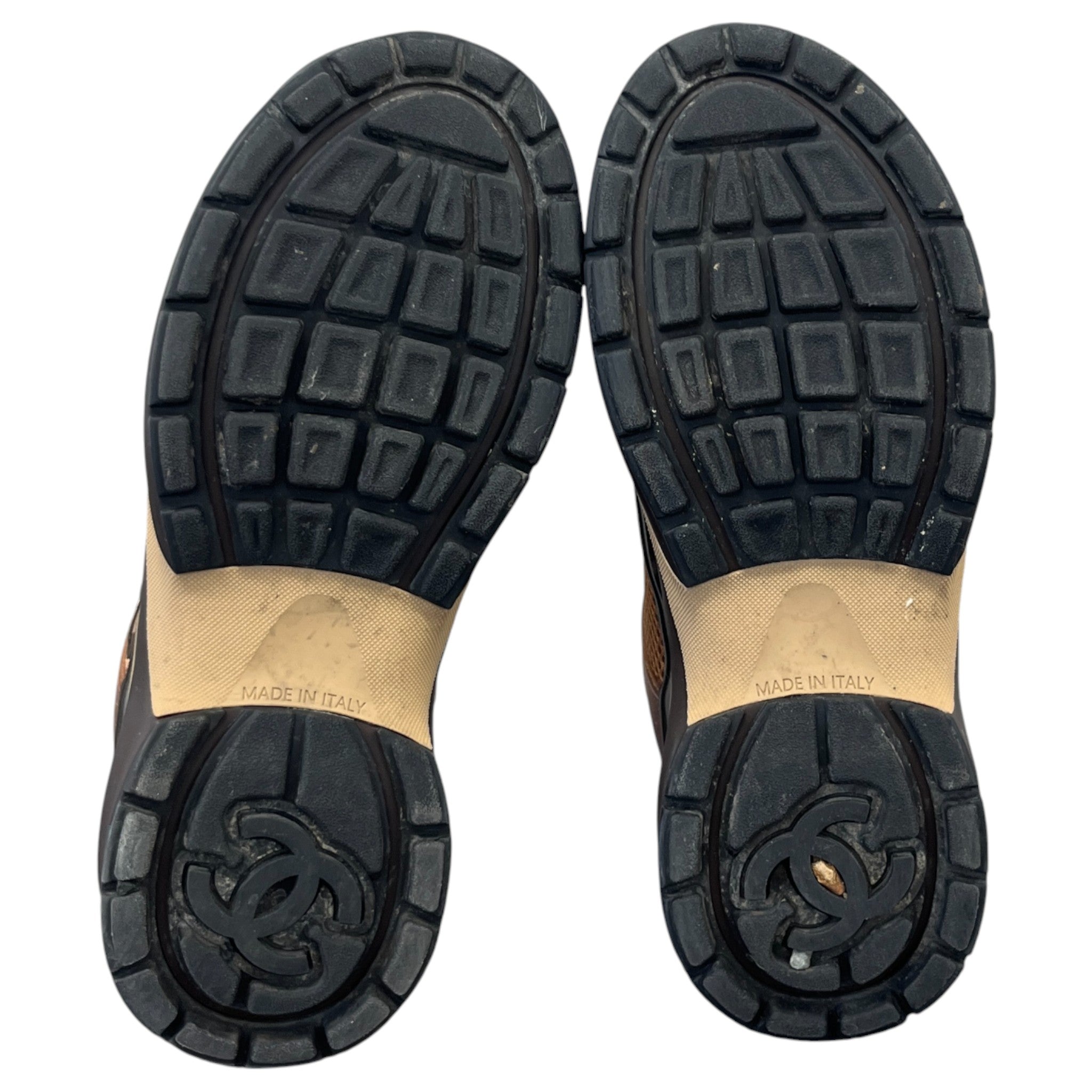 Women's Glitter Cc Runner Low Trainers Brown Size EU 36 / UK 3