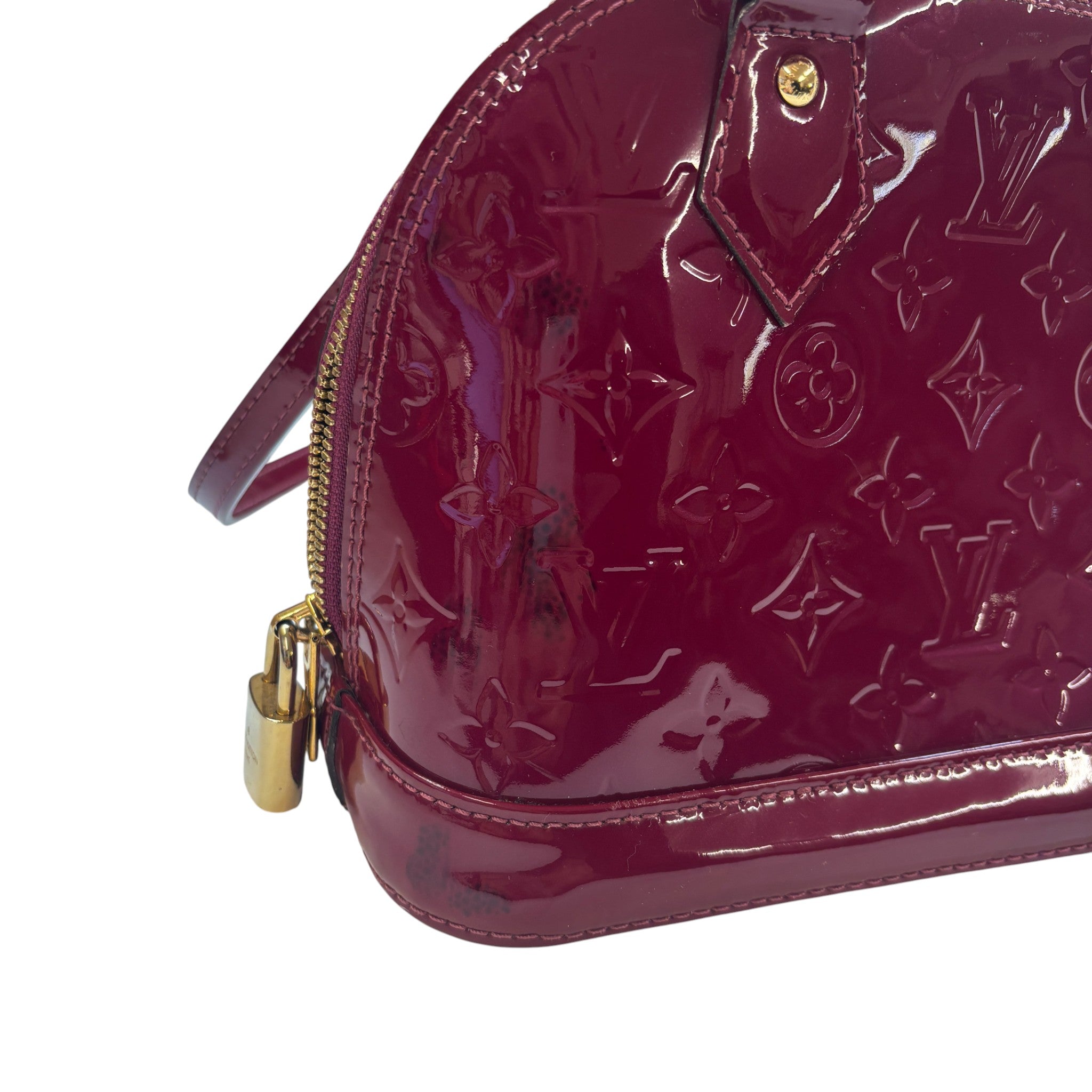 Women's Vernis Leather Alma Bb Bag Pink