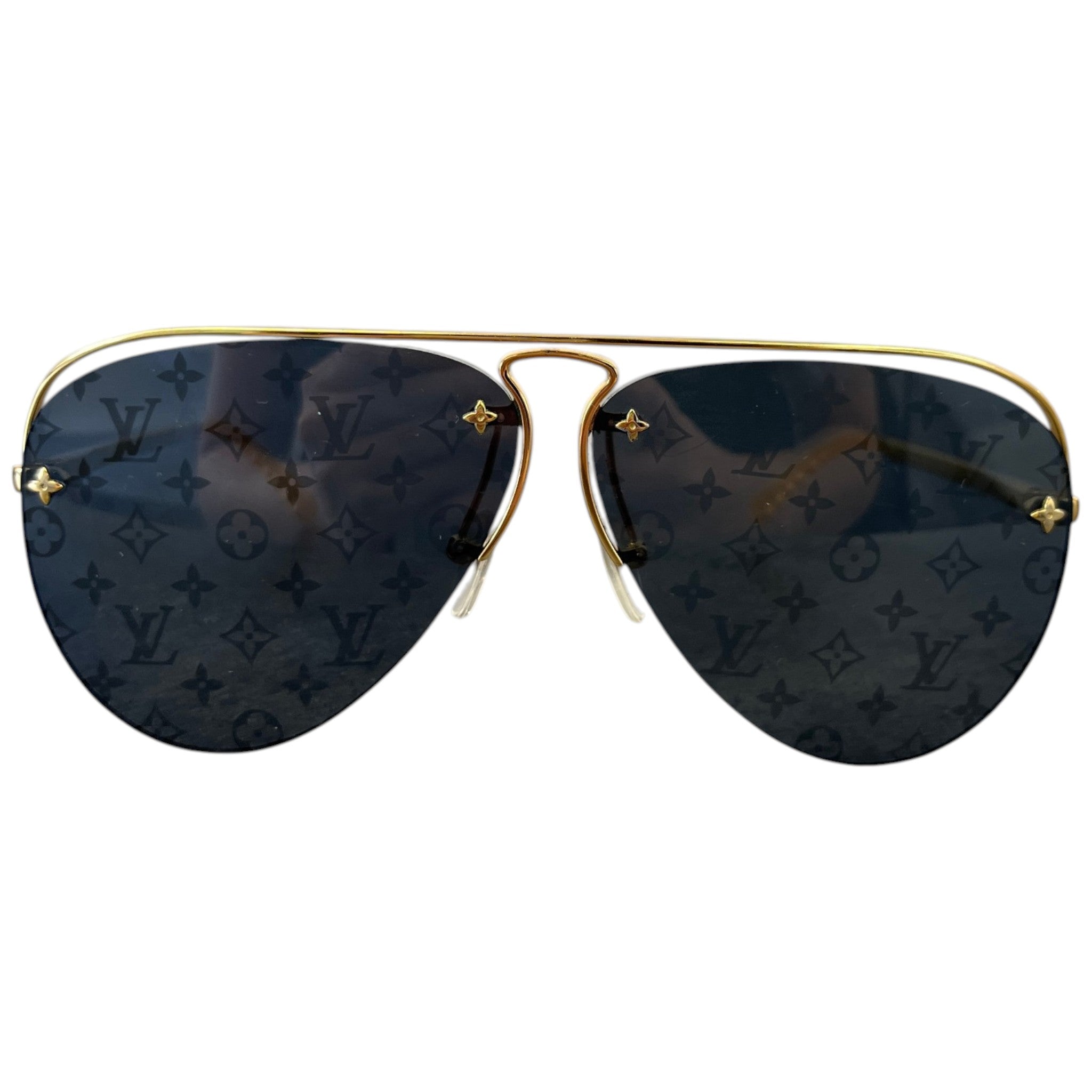 Women's Lv Pilot Light Sunglasses Gold