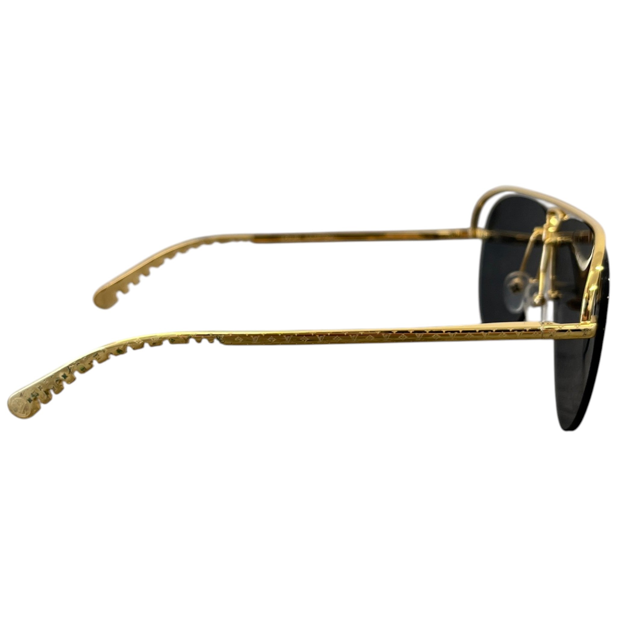 Women's Lv Pilot Light Sunglasses Gold