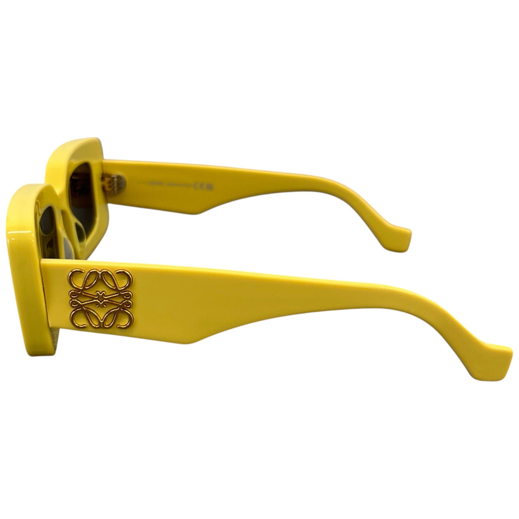 Women's Lw401011 Anagram Logo Sunglasses Yellow