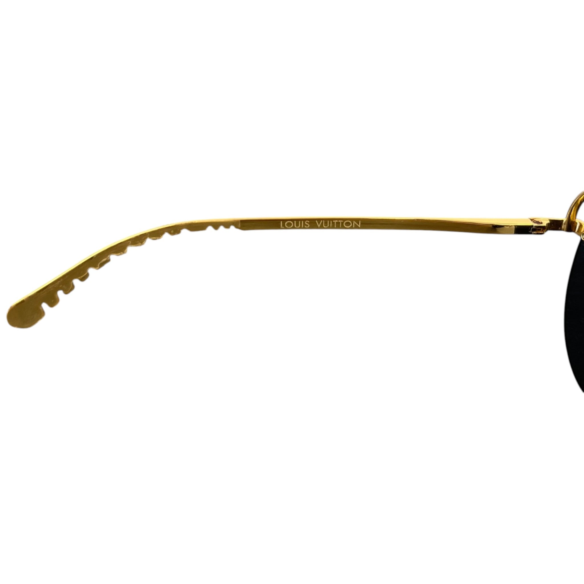 Women's Lv Pilot Light Sunglasses Gold