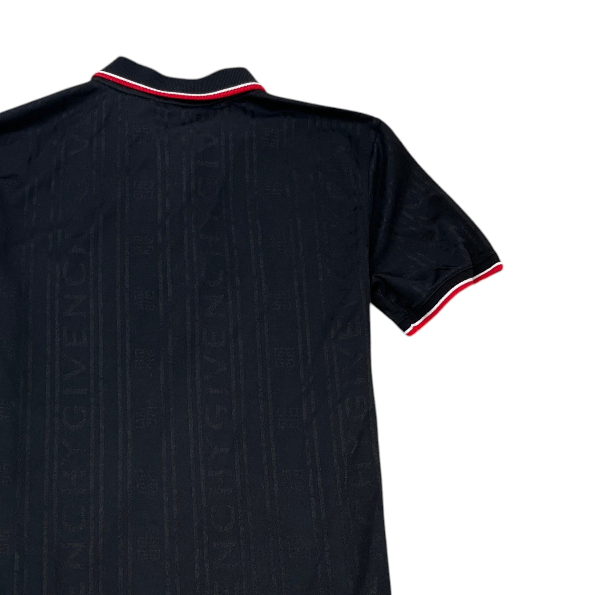 Men's Logo Polo Shirt Black Size XL