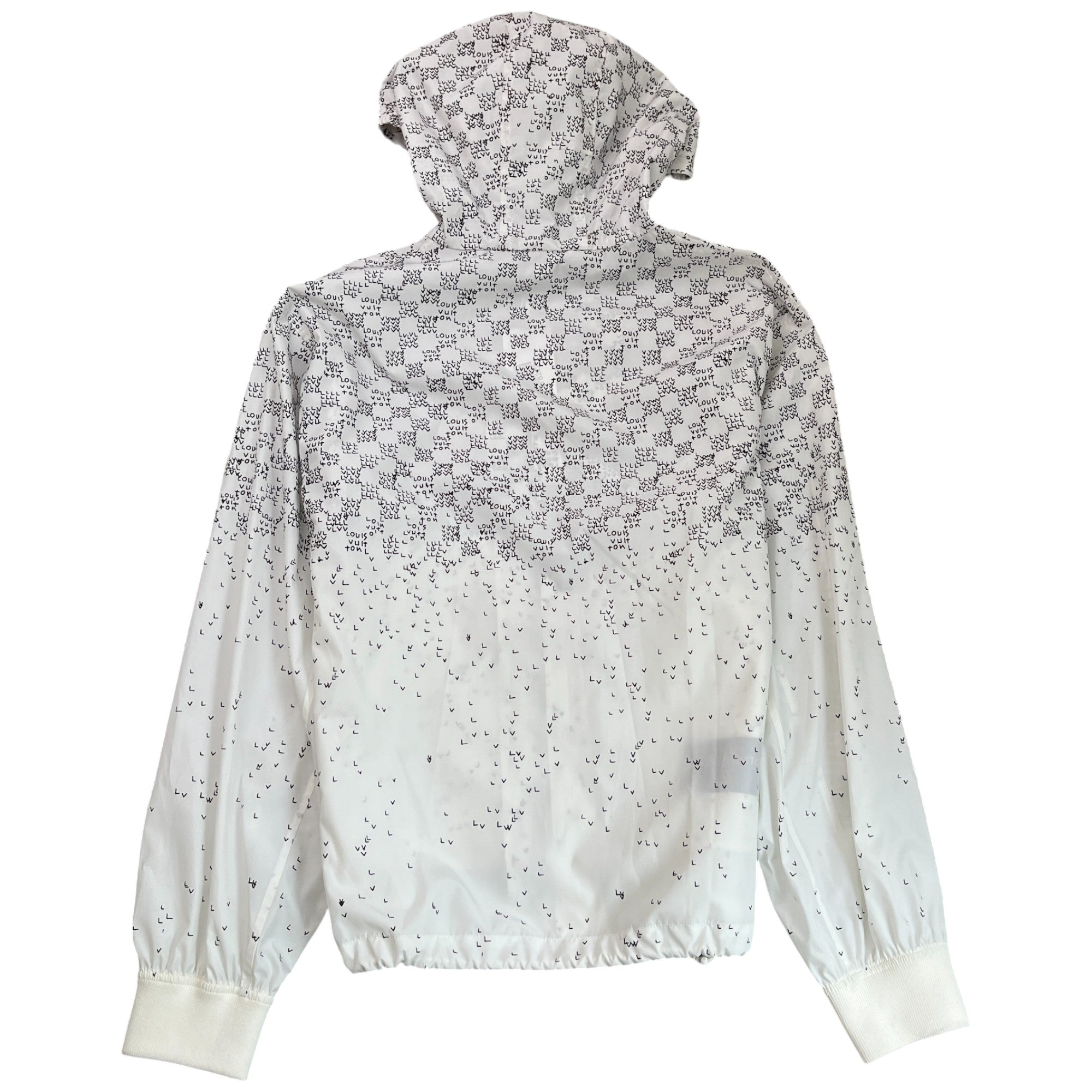 Men's Damier Spread Windbreaker White Size IT 52 / XL