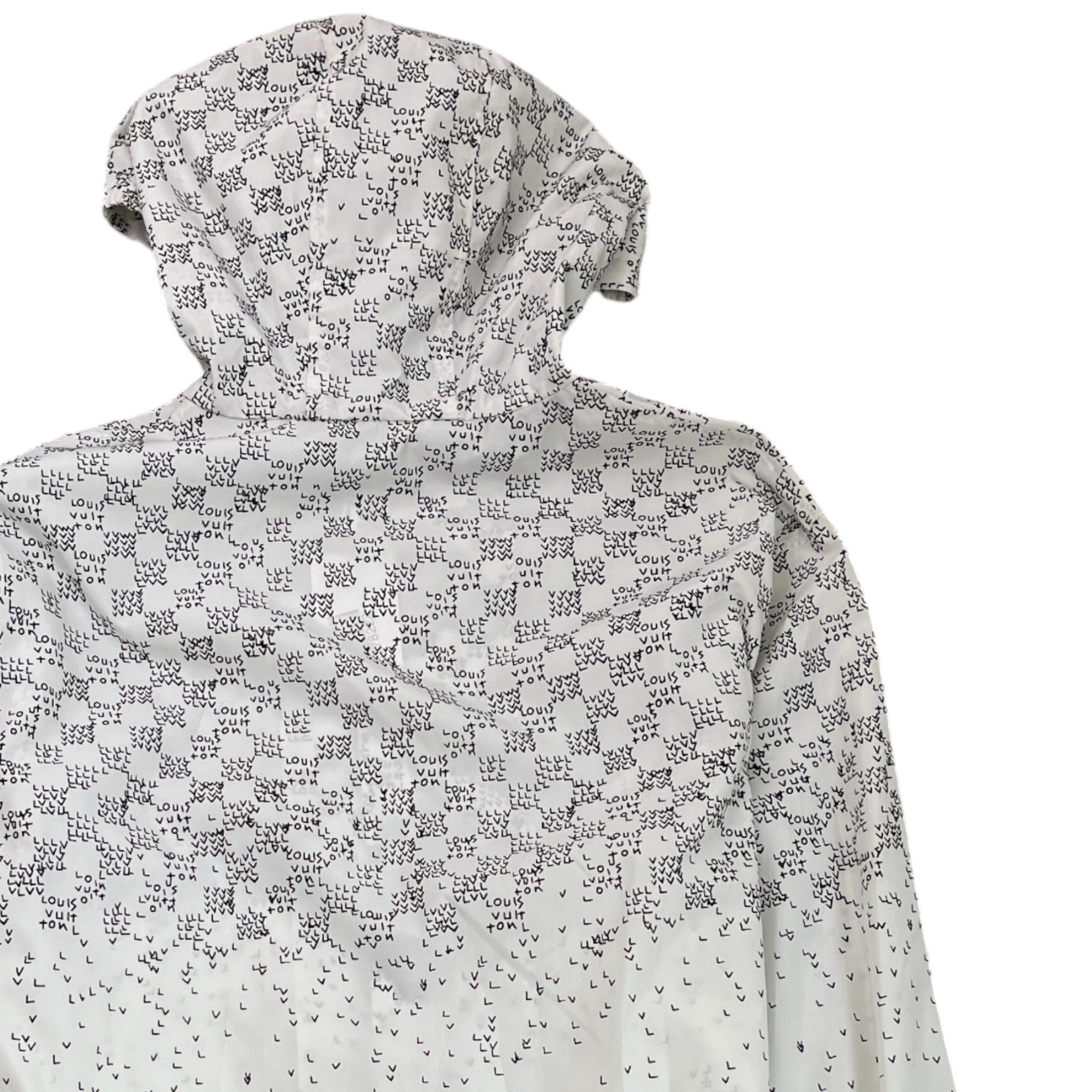Men's Damier Spread Windbreaker White Size IT 52 / XL