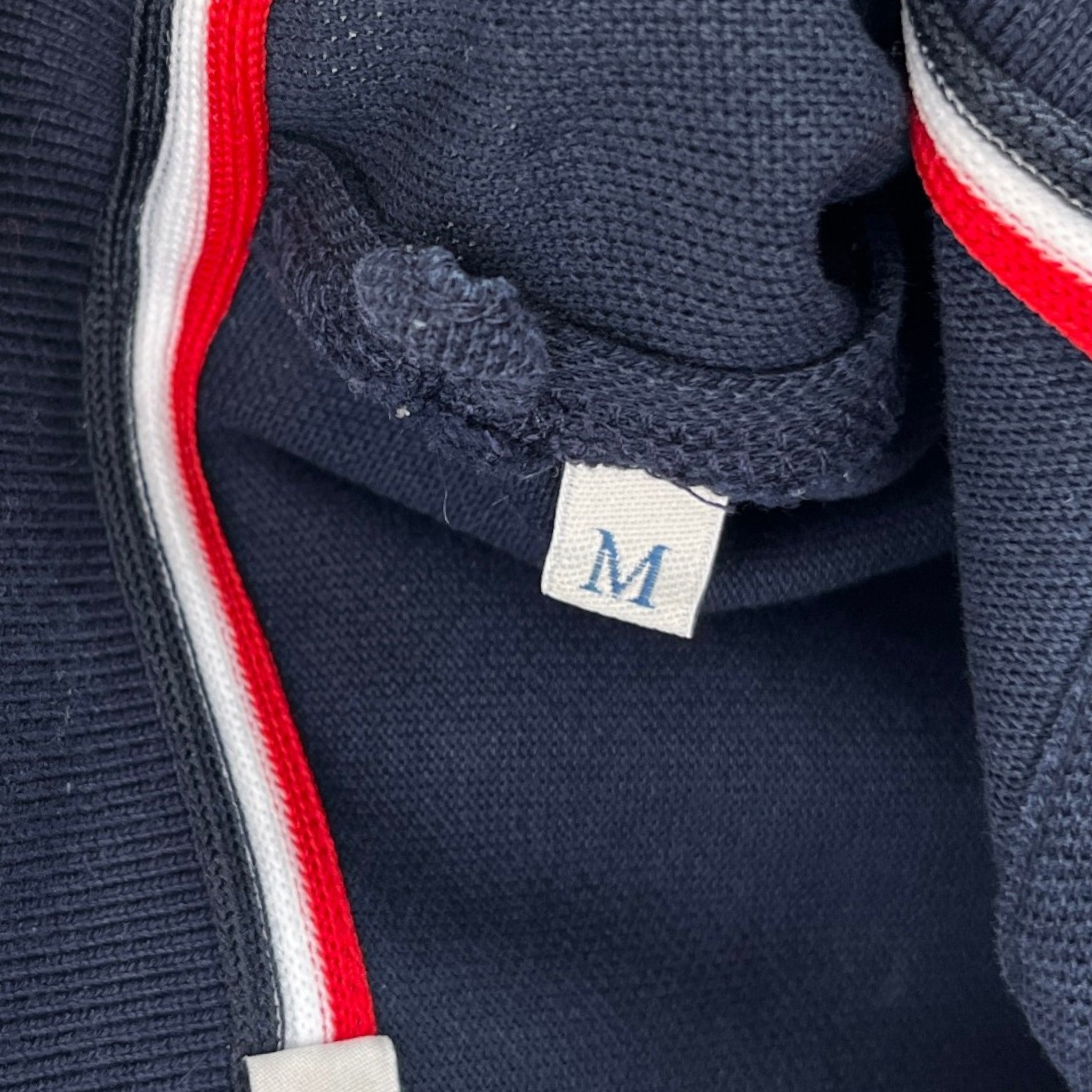 Men's Maglia Polo Shirt Navy Size M