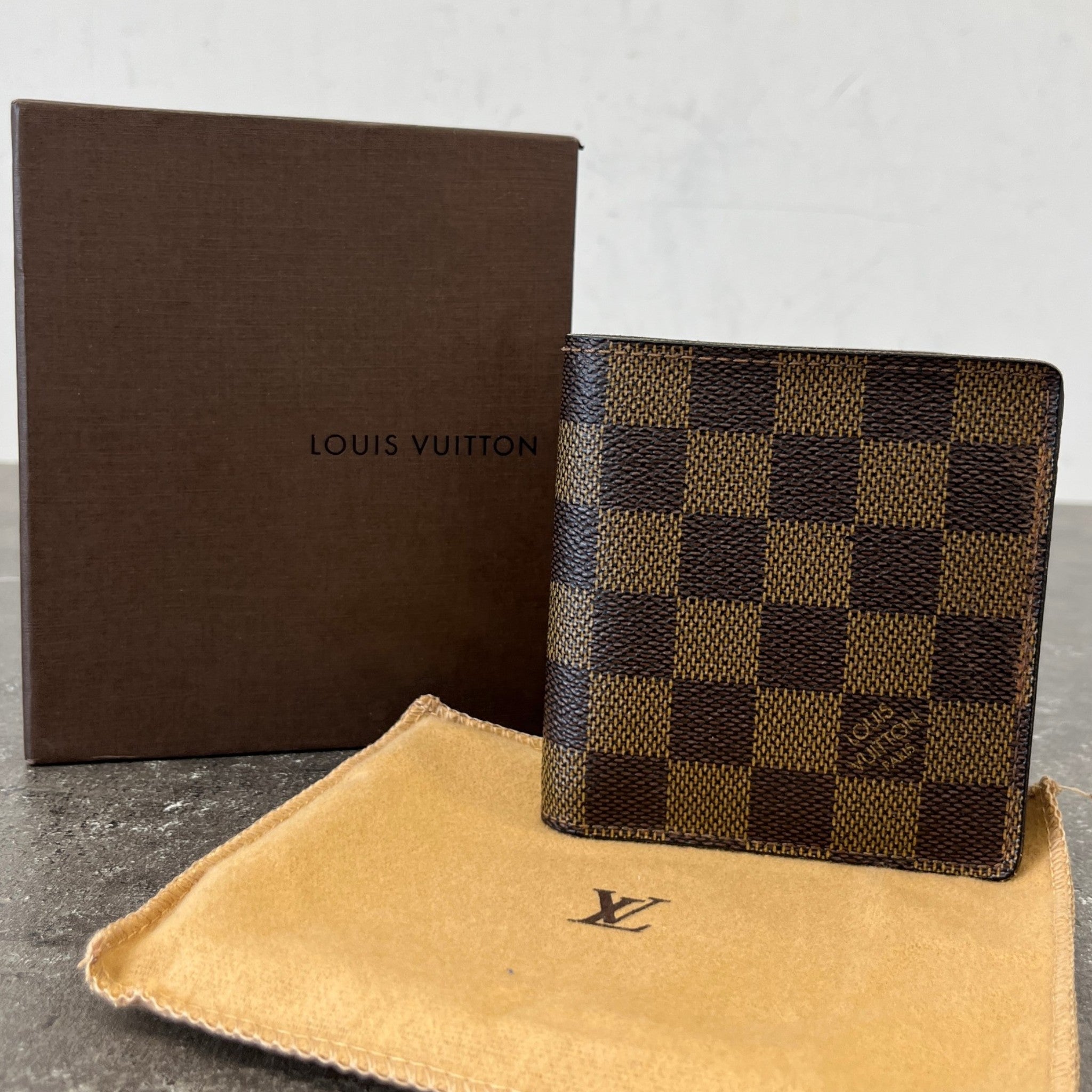 Men's Damier Ebène Wallet Brown