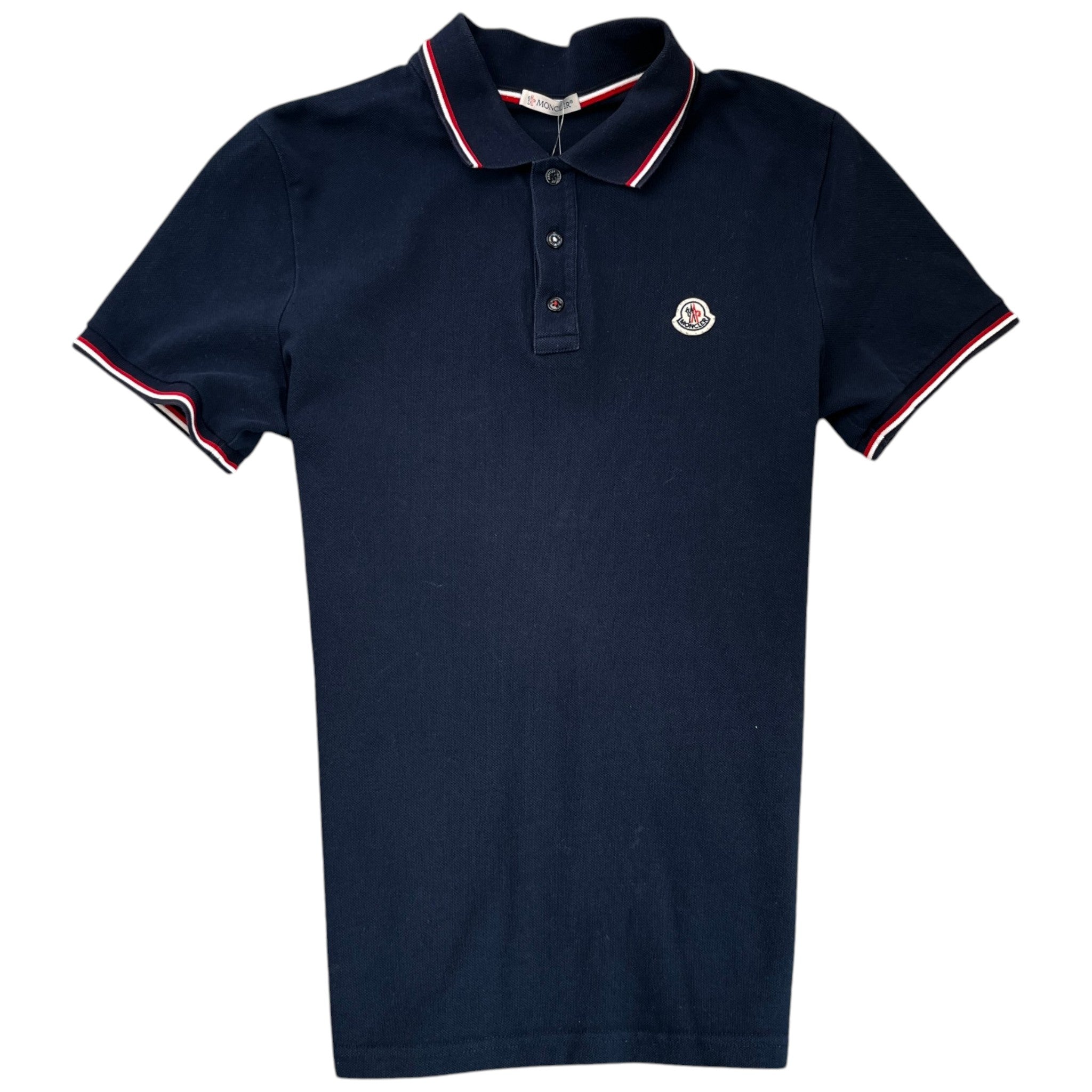 Men's Maglia Polo Shirt Navy Size M