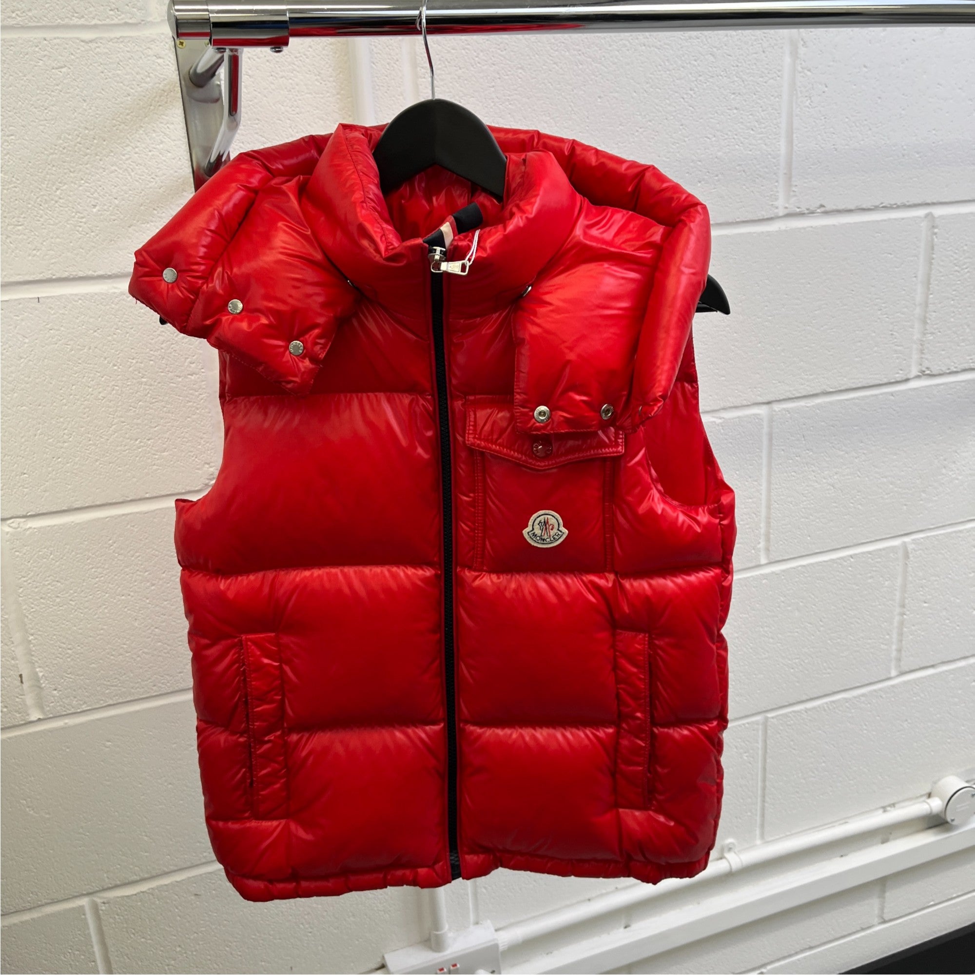 Men's Givron Kids Gilet Red Size Junior Age 12