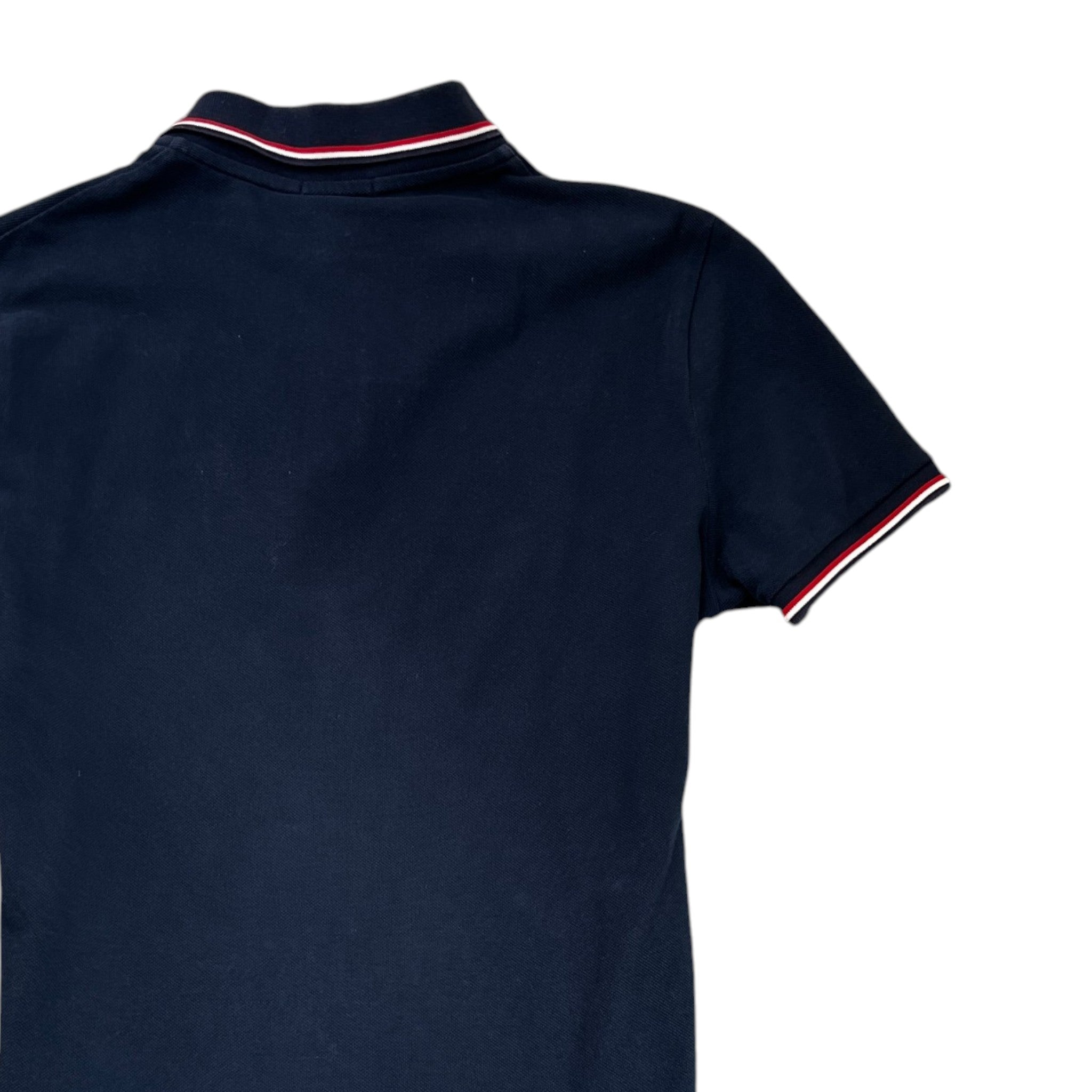 Men's Maglia Polo Shirt Navy Size M