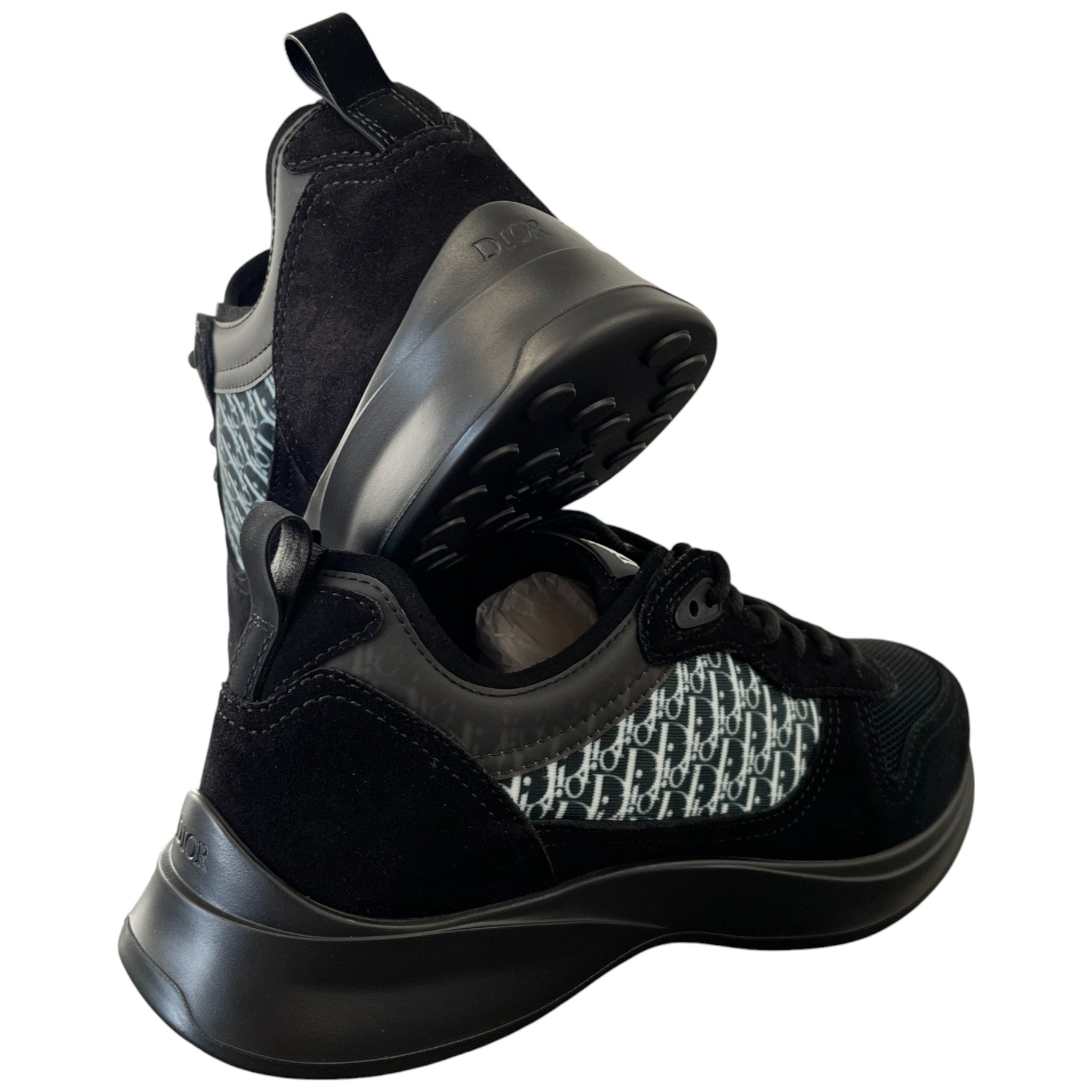 Men's B25 Low Trainers Black Size EU 41 / UK 7