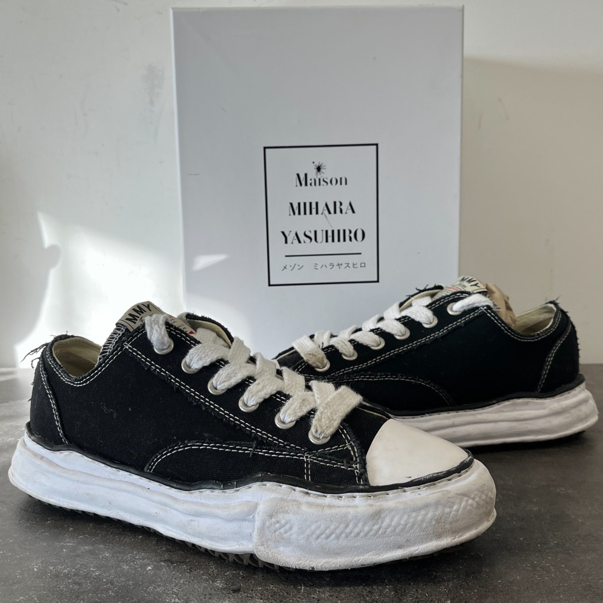 Men's Peterson Low Trainers Black Size EU 44 / UK 10