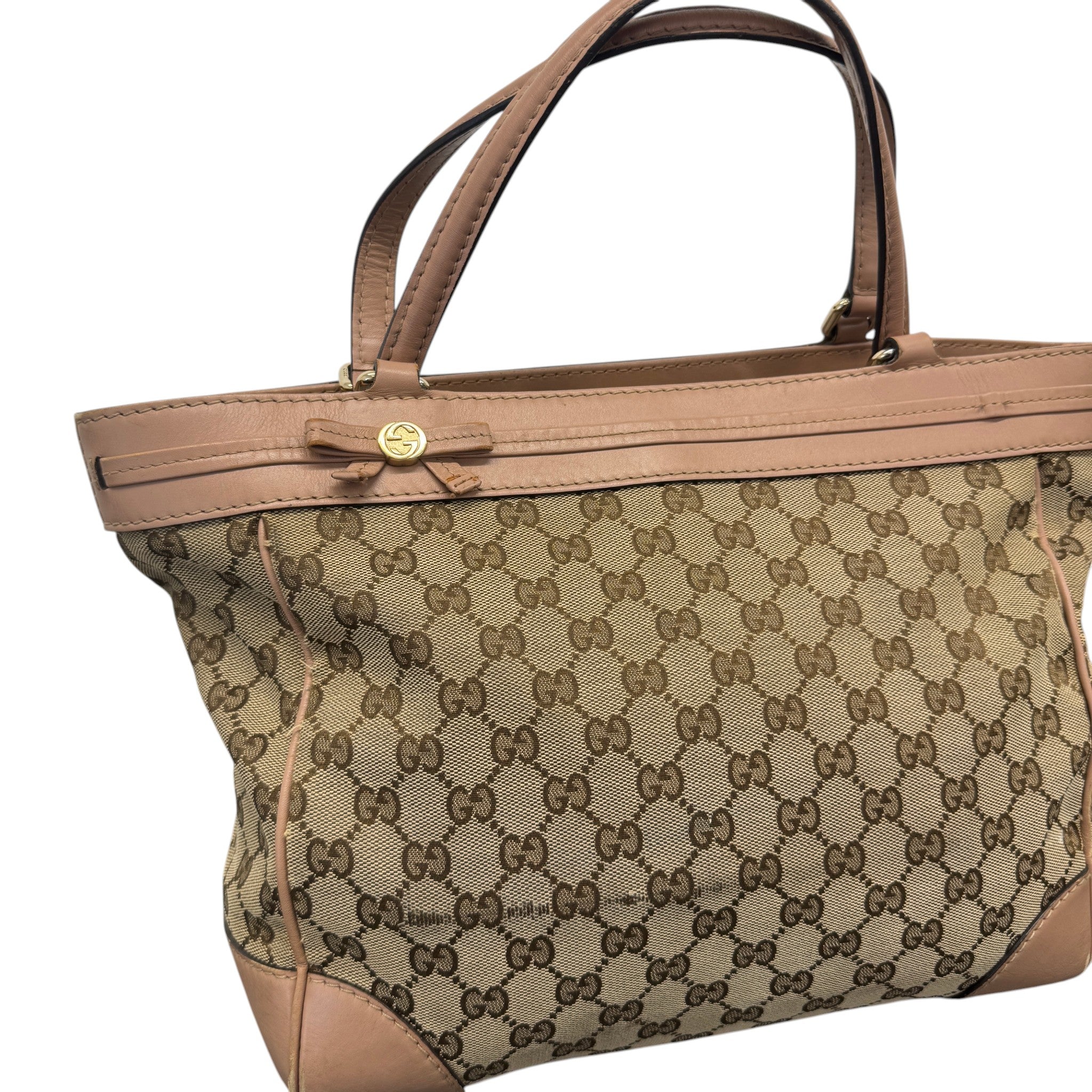 Women's Gg Supreme Mayfair Tote Bag Beige
