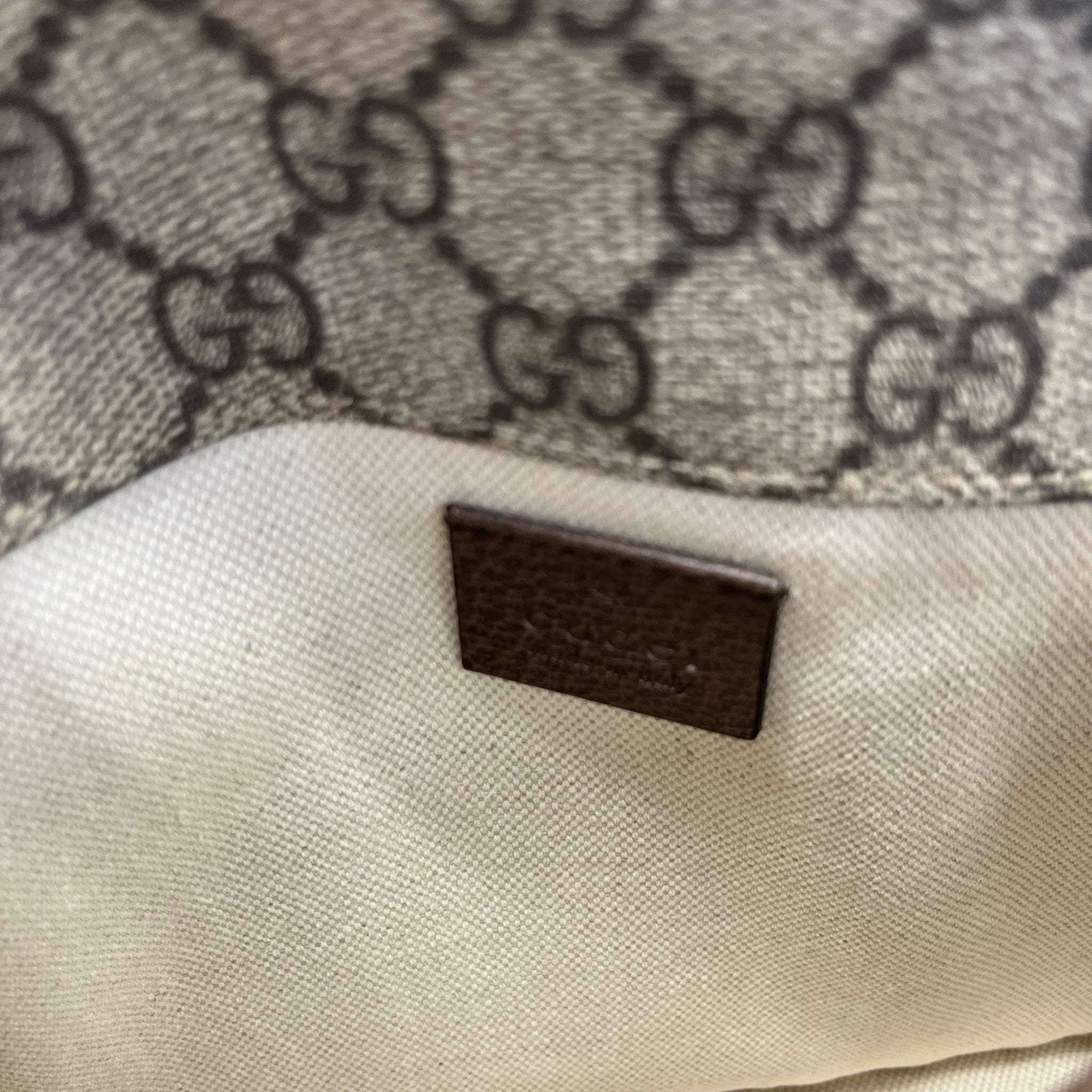 Men's Gg Supreme Neo Belt Bag Brown
