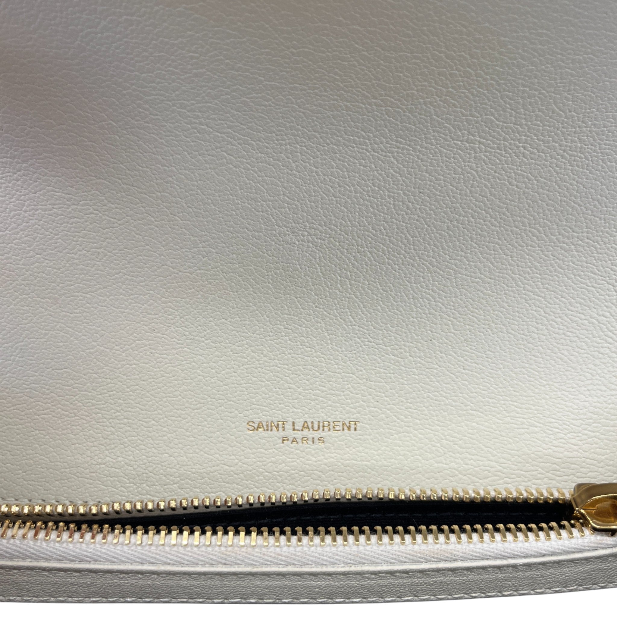 Women's College Medium Quilted Leather Handbag Beige