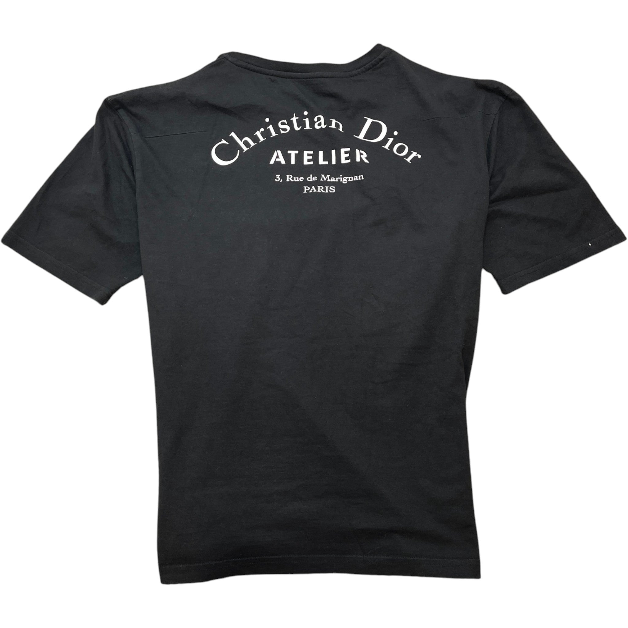 Men's Logo Print T-Shirt Black Size S