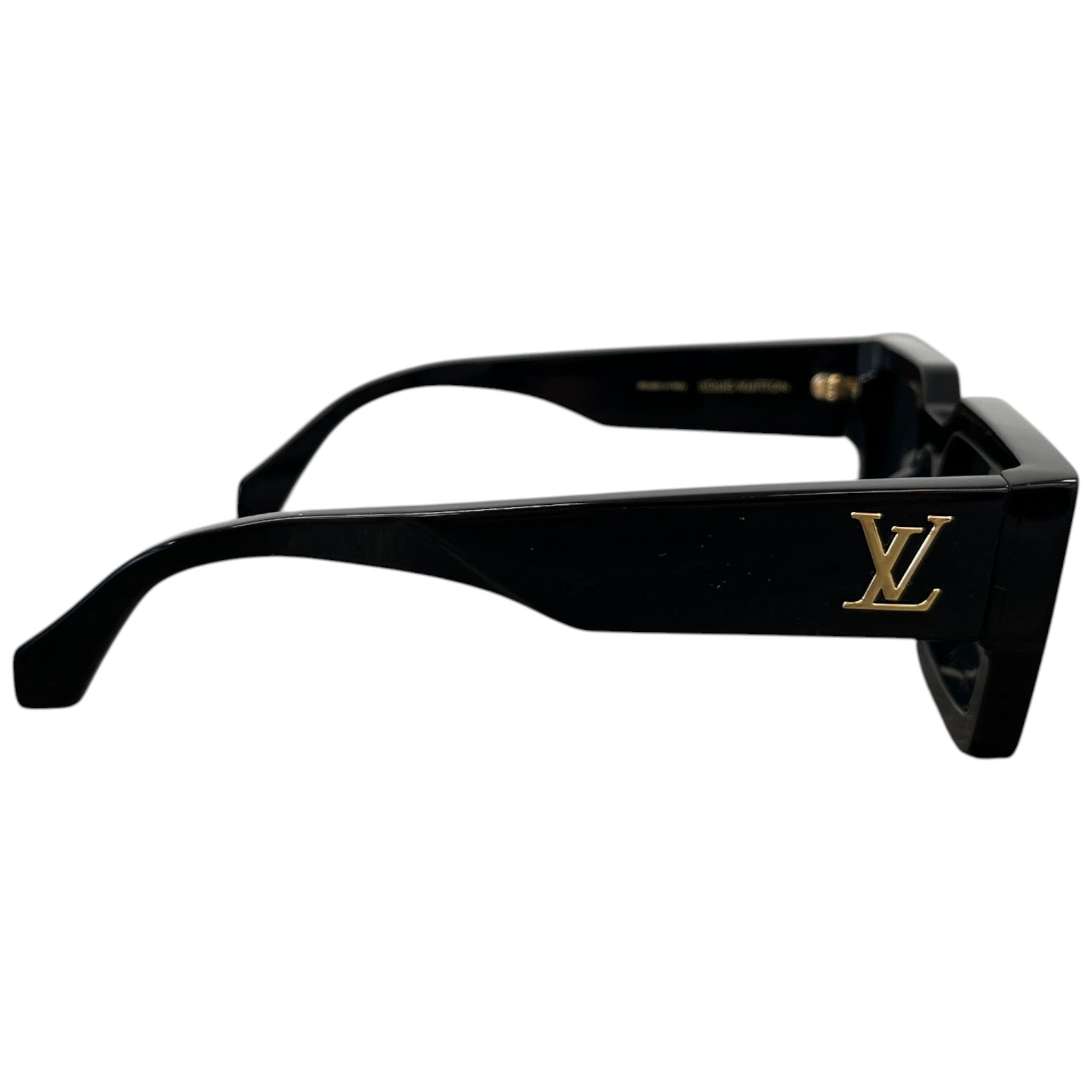 Men's Lv Clash Square Sunglasses Black